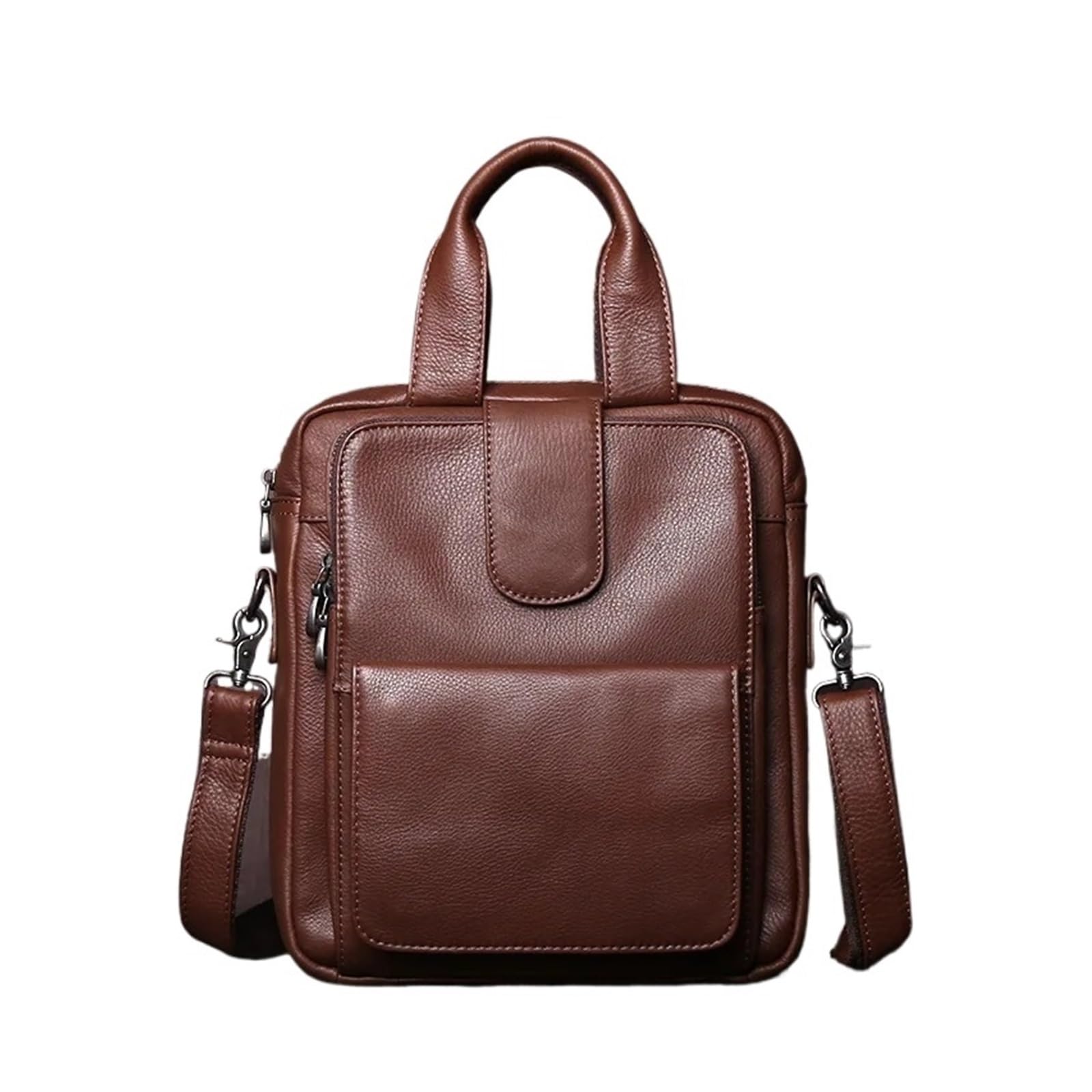 Sac à main en cuir vertical pour mieux organiser vos dossiers professionnels