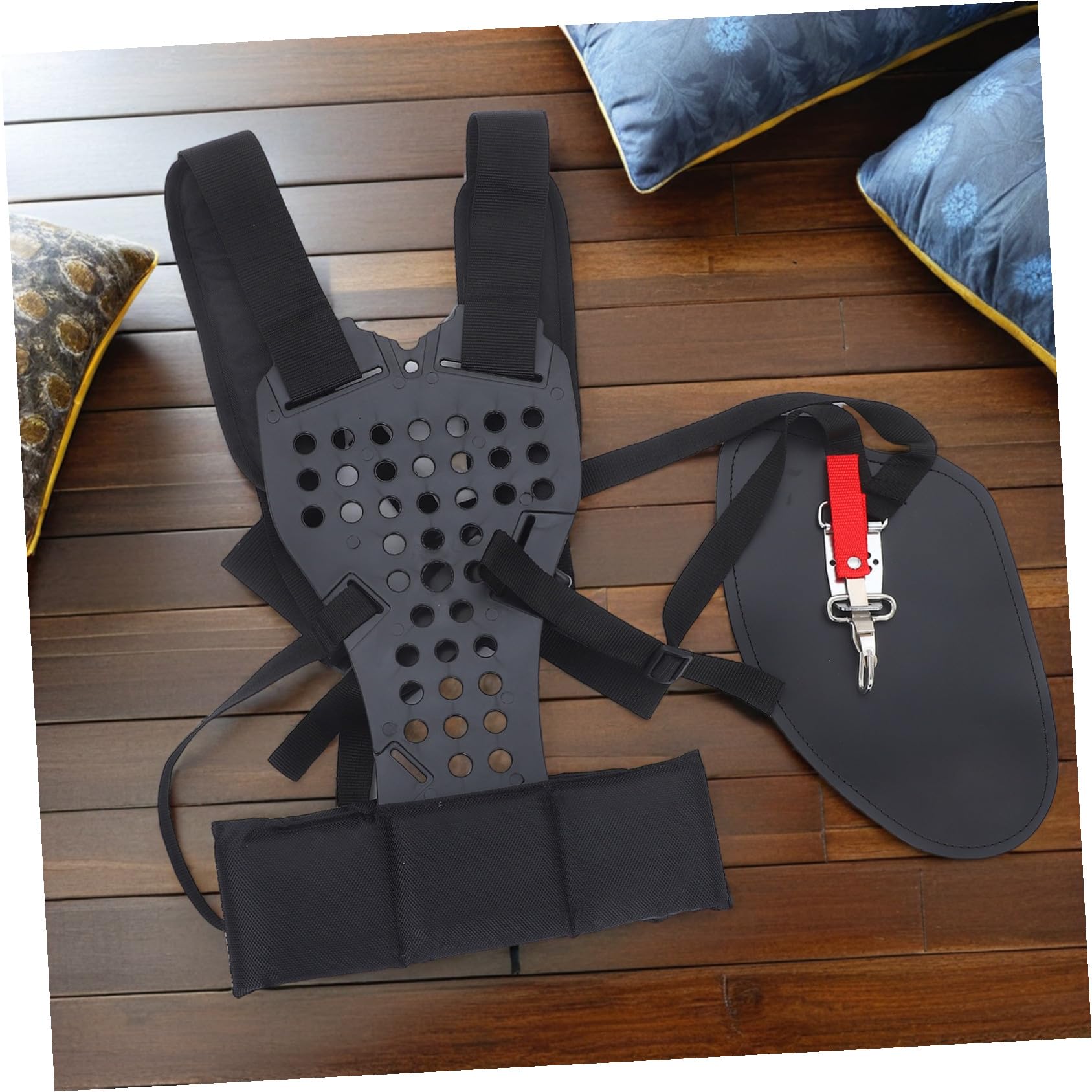 SUPVOX Imbracatura Regolabile per Decespugliatore Cinghia Doppia Spalla per Decespugliatore Fascia Antiscivolo per Soffiatore di Foglie e Tosaerba