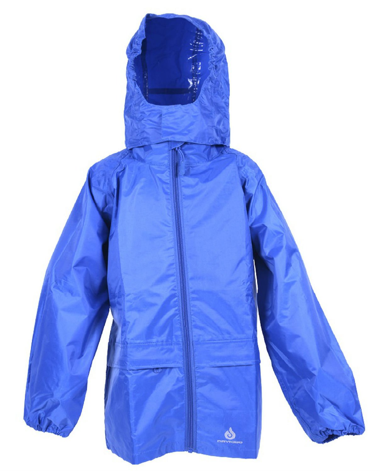 DRY KIDS packable jacket royal blue 2yrs