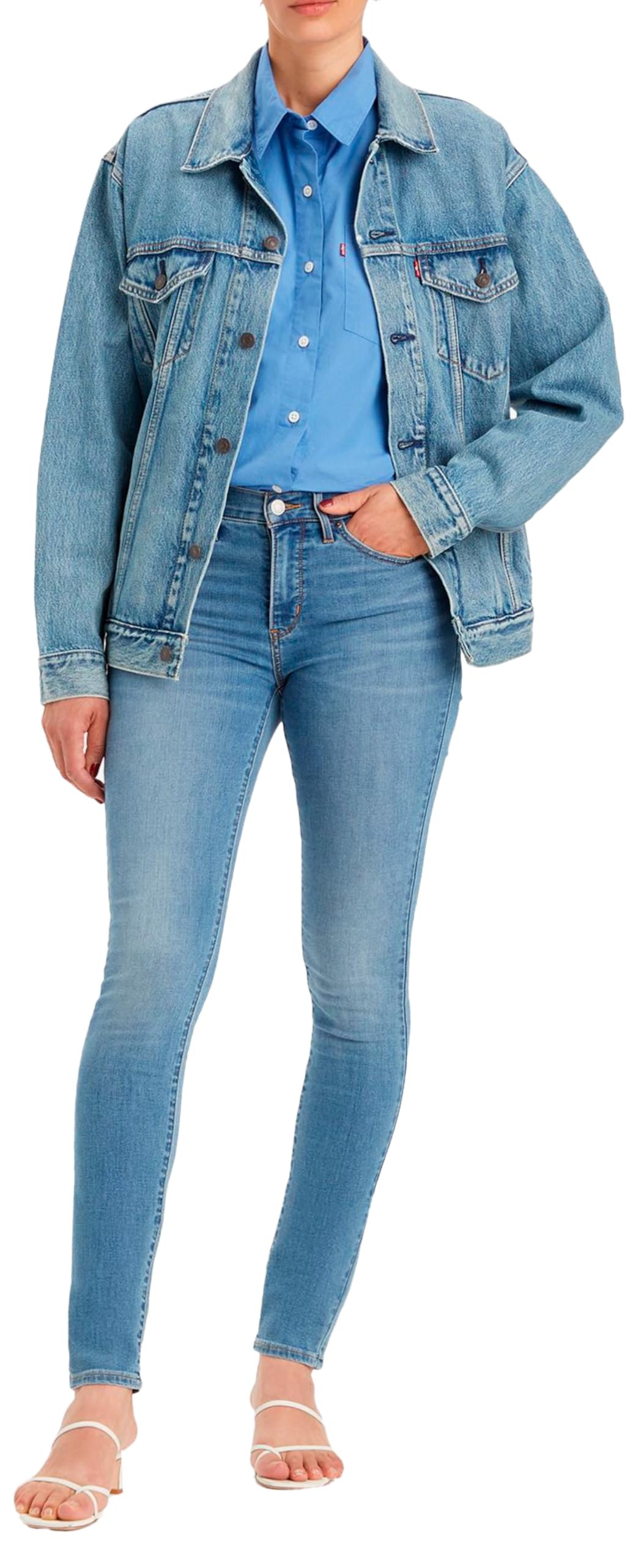 Levi's Damen 311 Shaping Skinny Jeans, Cool Wild Times, 30W / 32L