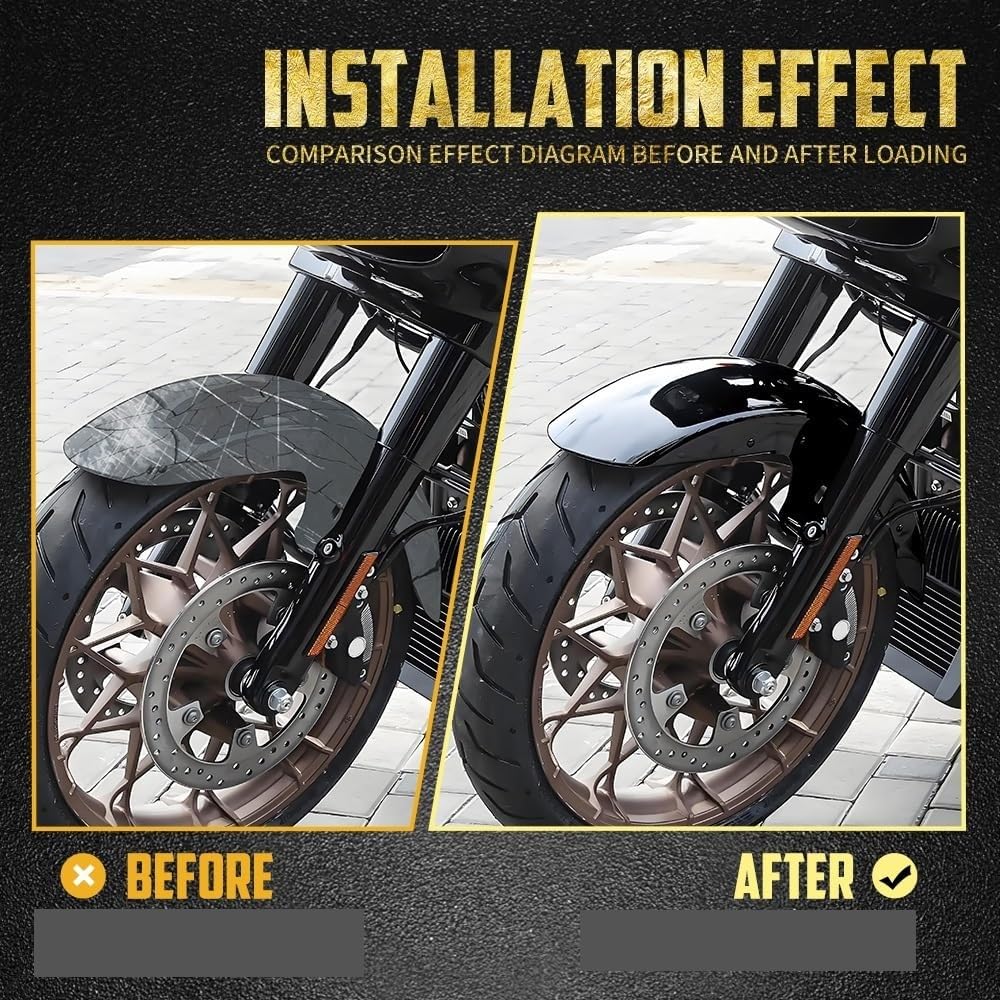 Zamiana przedniej osłony dla modelu Electra Street Glide przeznaczonego do