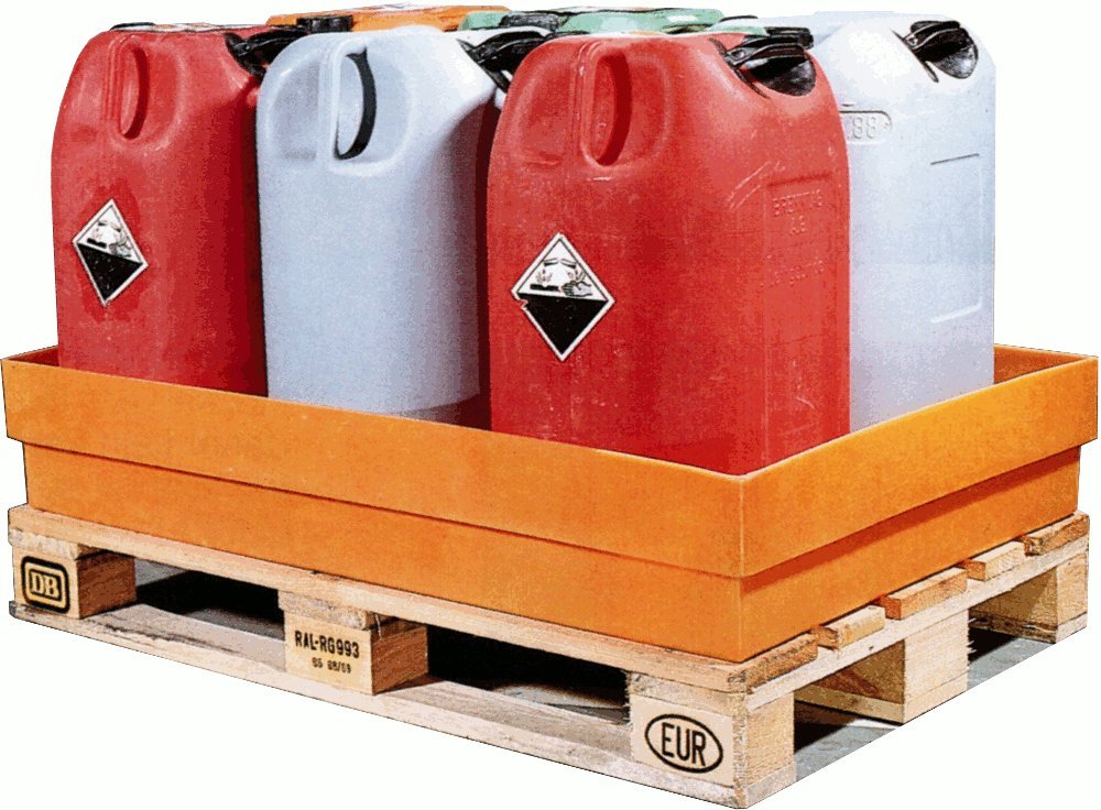 esku® Palettenwanne orange