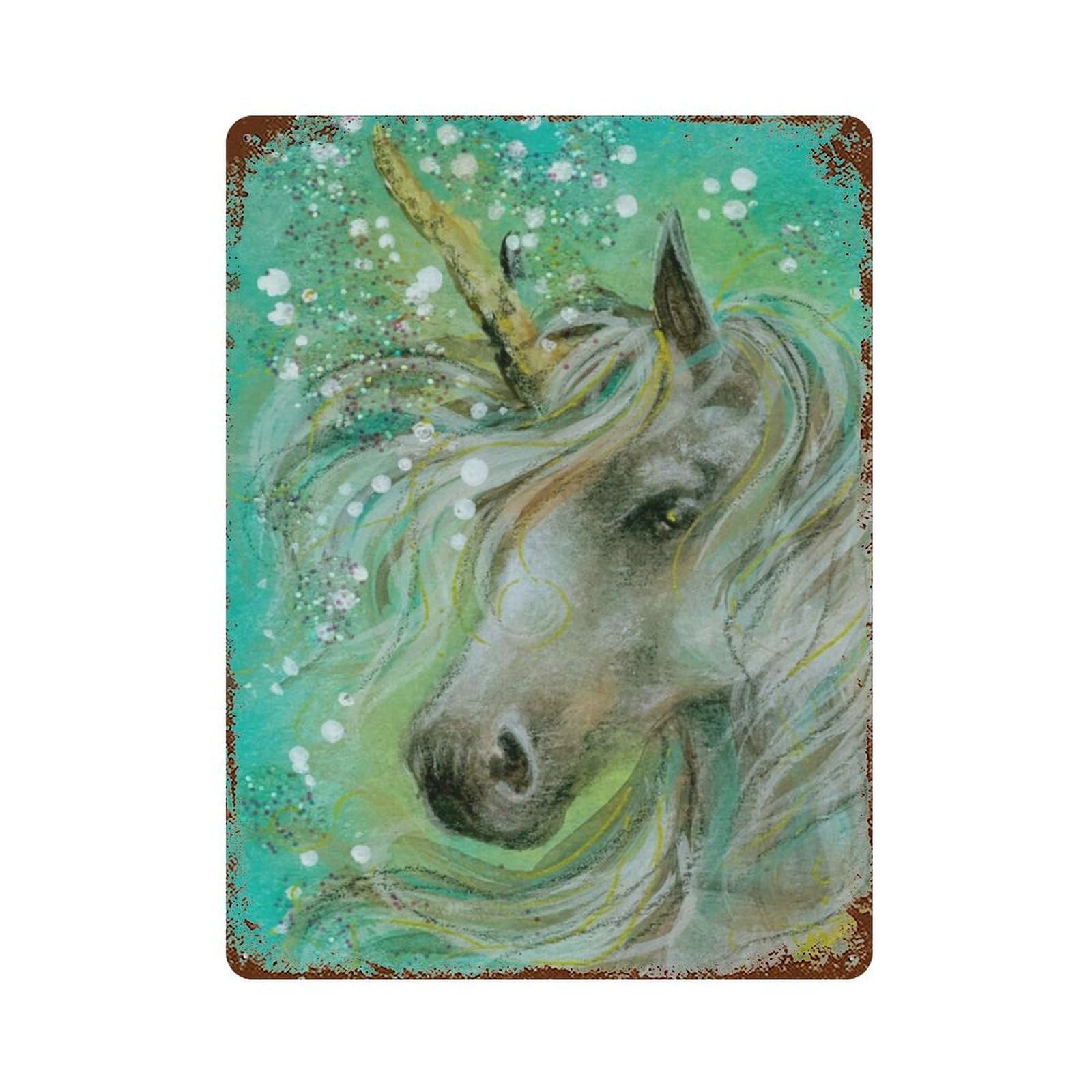 xiaoxiaoshen Unicorns (11) Wall Decor Art Metal Tin Poster Modern Home Decor Art Home Bar Shop Decorations Vintage Sign 40x30cm