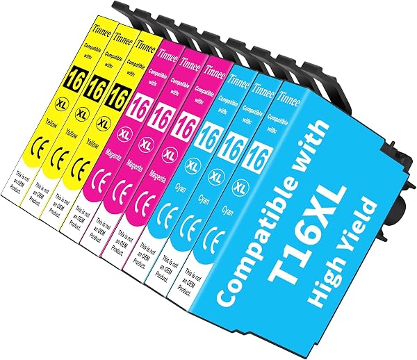 16XL Cartucce d'inchiostro Sostitutive per Cartucce Epson WF 2510 Epson 16 XL Epson 16XL Multipack per Workforce WF-2510 WF-2630 WF-2660 WF-2010 WF-2520 WF-2530 WF-2540 WF-2650 WF-2750 WF-2760 - 1