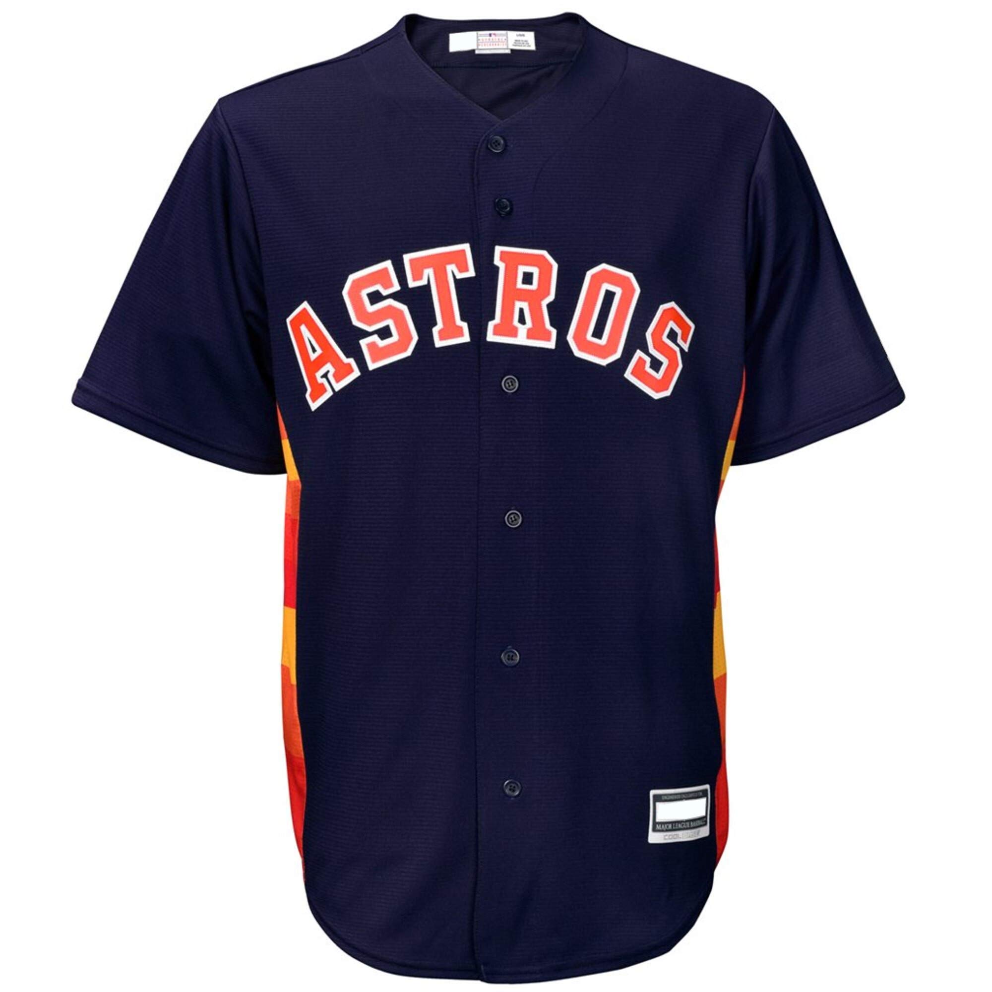 Outerstuff Alex Bregman Houston Astros MLB Boys Youth 8-20 Player Jersey (Navy Alternate, Youth Large 14-16)