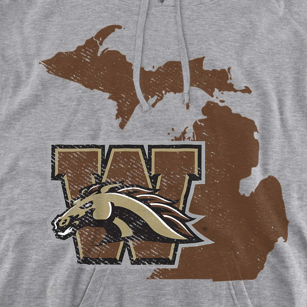 SDI mens 50/50 Blended 8 Oz. Hooded sports fan sweatshirts, Forest, Large US