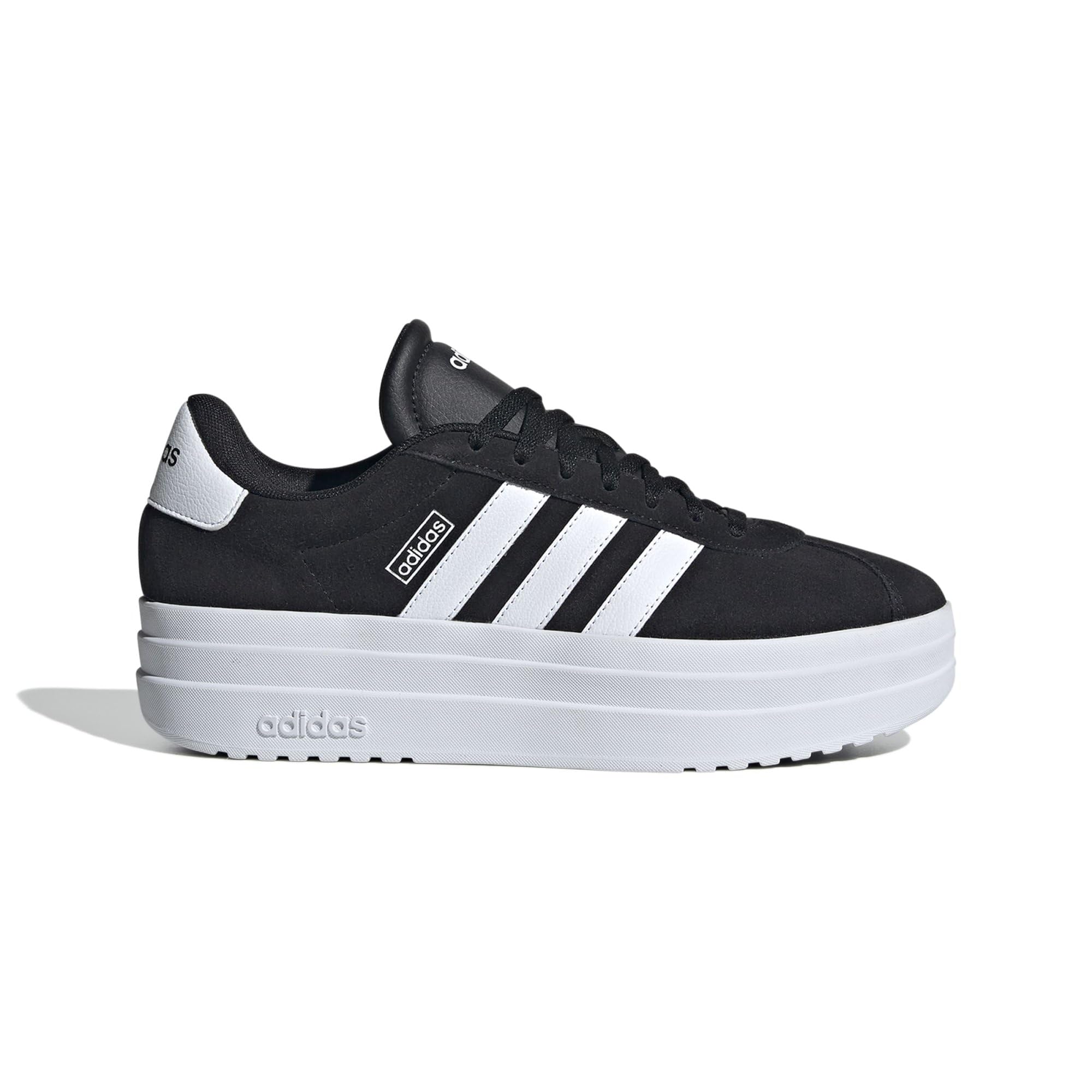 adidas Women's Zapatilla VL Court Bold, Core Black/Cloud White/Cloud White, 36 2/3