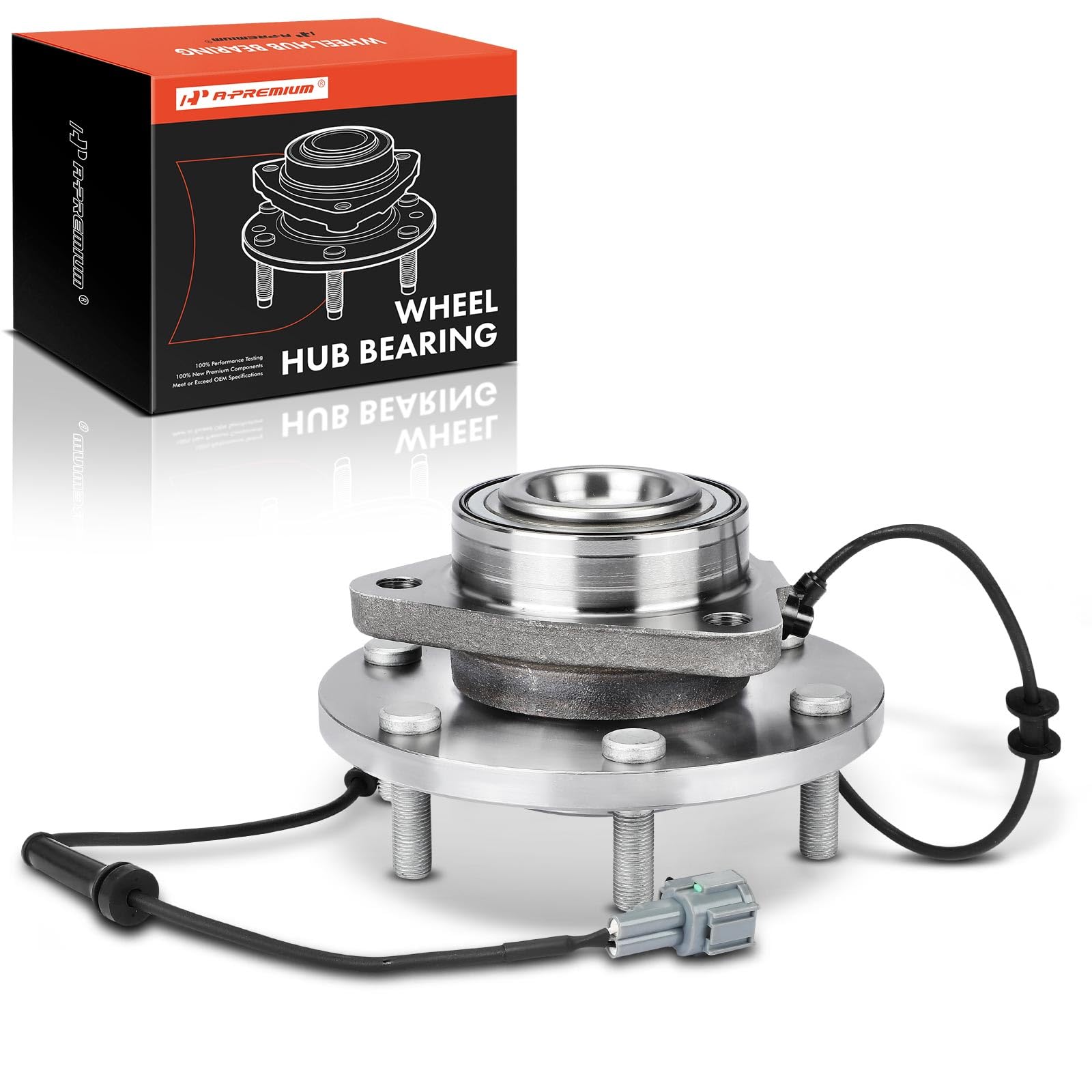 2pc Front Wheel Bearing & Hub Assembly For Nissan Pathfinder Armada Titan 4WD – 515066