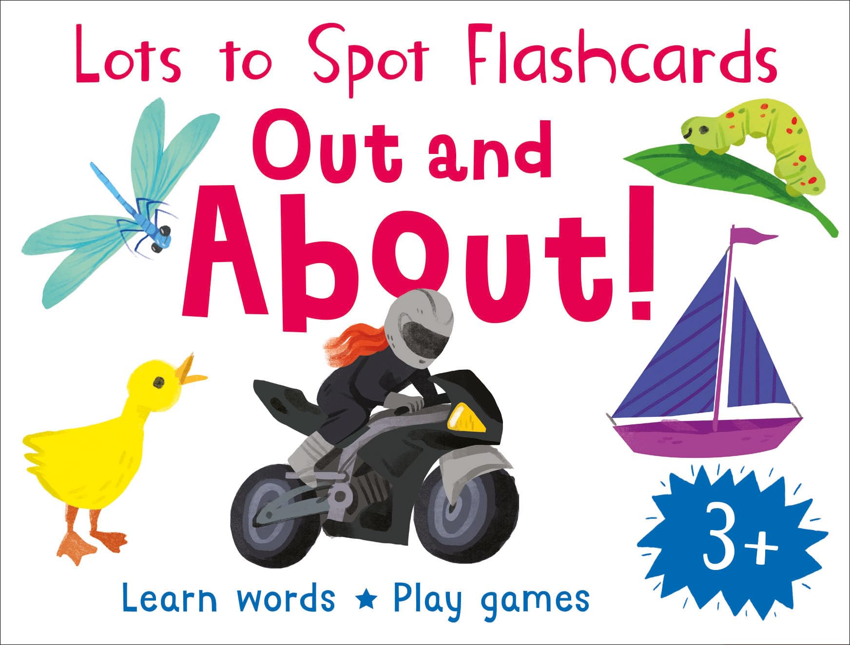Lots to Spot Flashcards: Out and About!: An Interactive Educational Set for Building Early Vocabulary and Number Skills