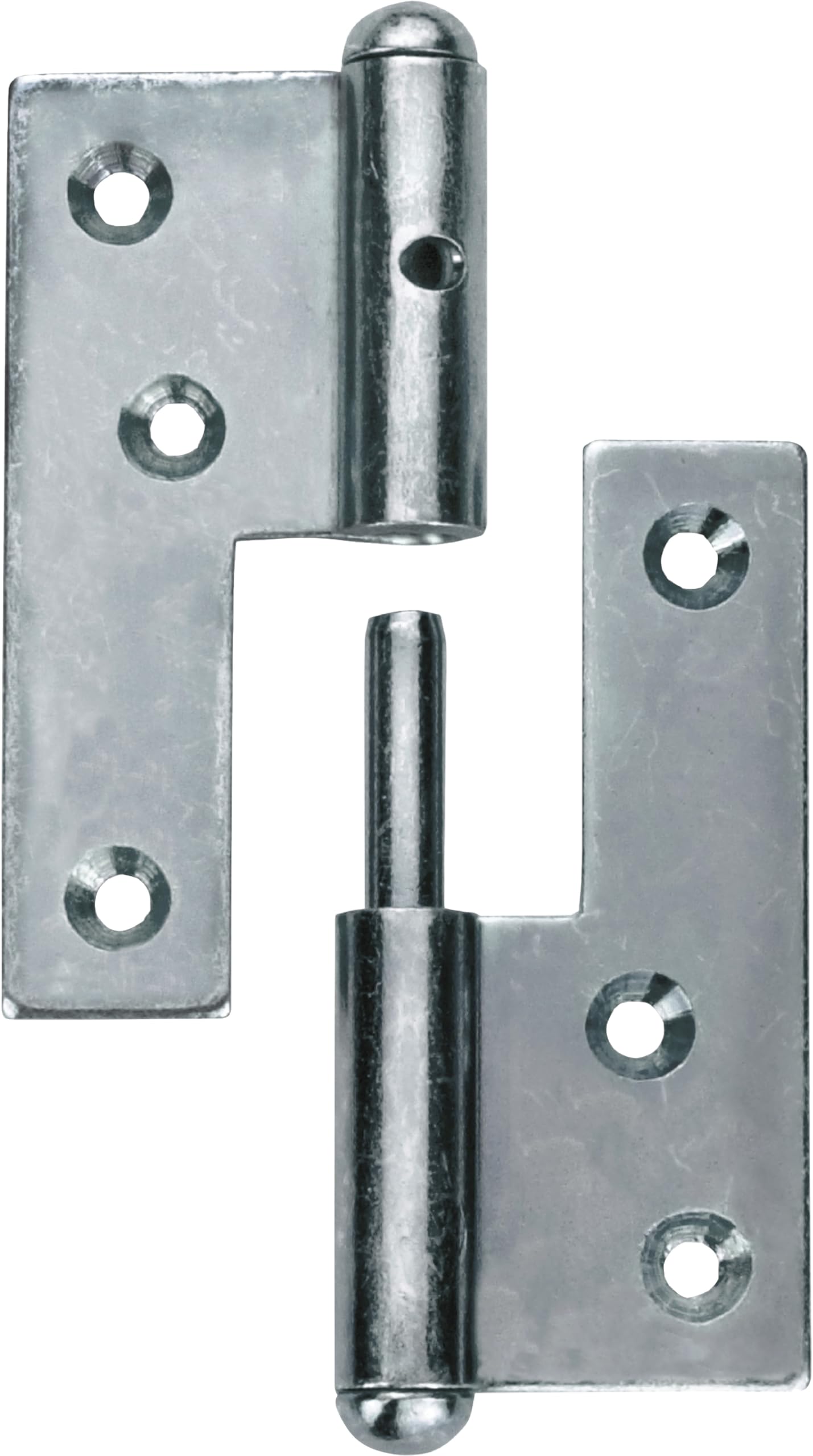 Connex hinges-160 mm-Left screwing Shutter Hinge/Door Fitting / DYB2006581, Blue galvanised