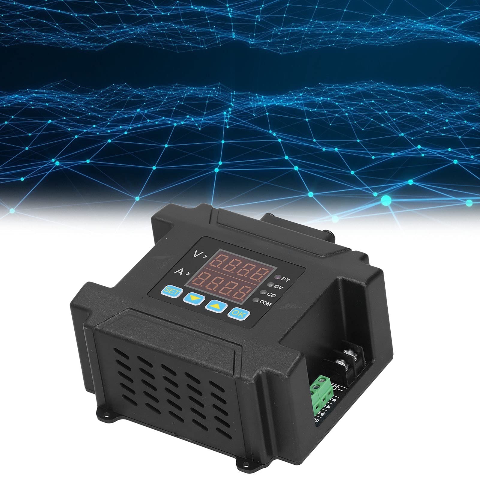 Modulo display LCD con alimentatore regolato digitale regolabile Sicurezza di precisione efficiente per gli appassionati del fai da te