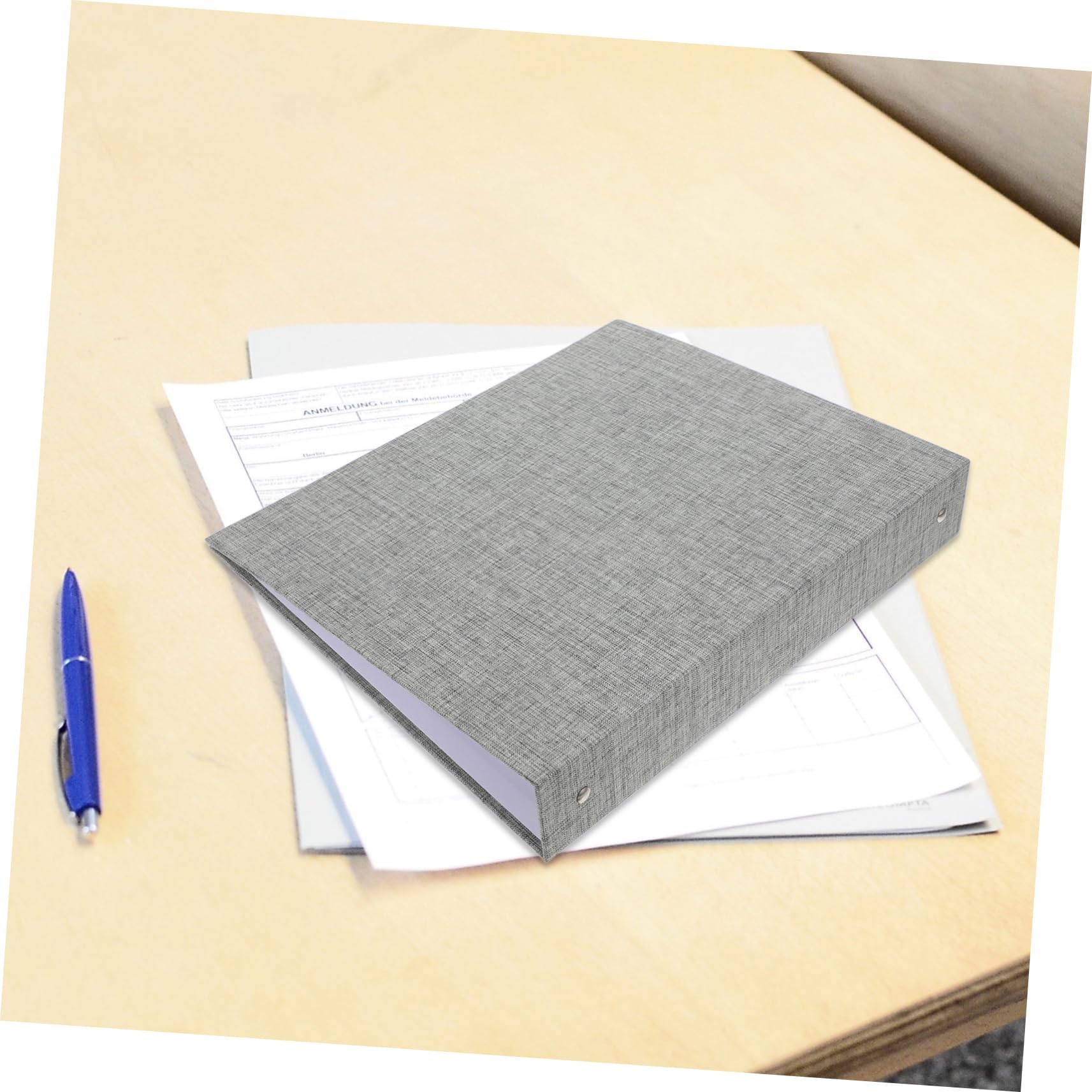 SEWACC Classeur à Trois Anneaux Avec Couverture Rigide Protège-pages Et Rangement Pour Documents Copies Et Partitions Pour Bureau Et Maison