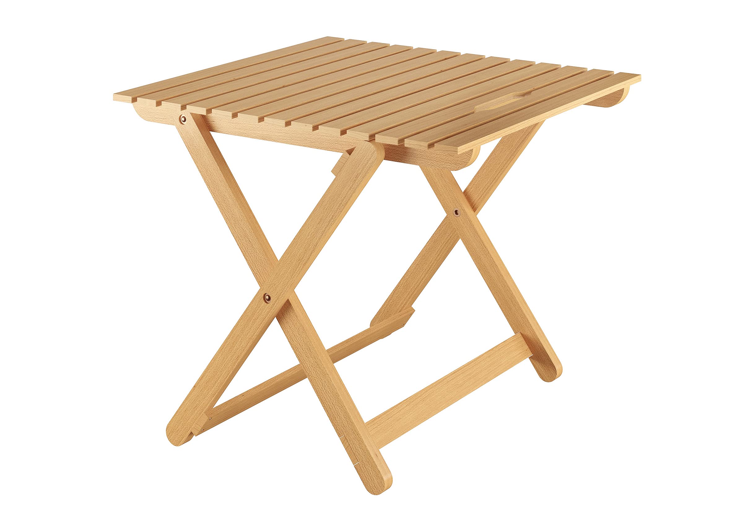 Erst-Holz Chaise Pliante, Rouge-Blanc