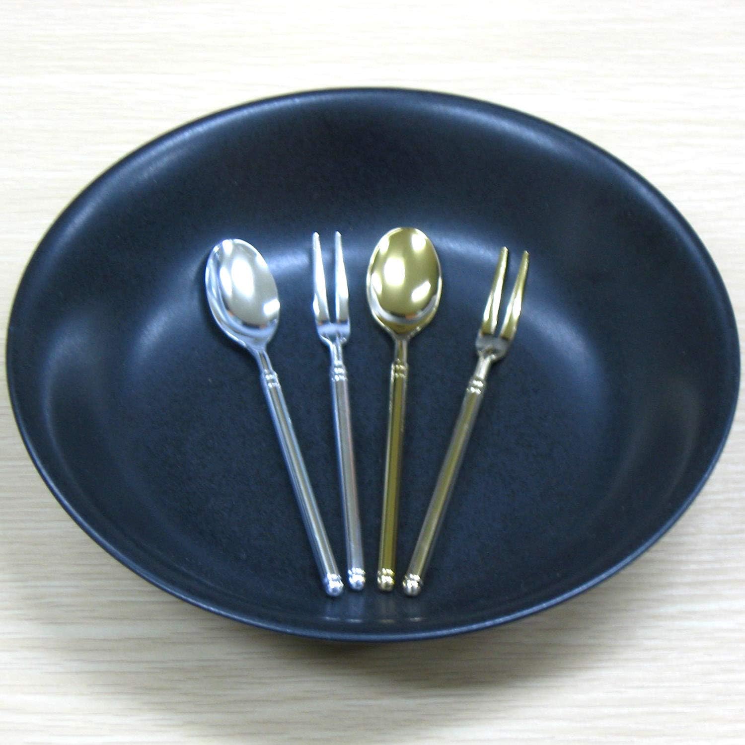 Nagao Cima Coffee Spoon Gold Plated 5 Bottles + 1 Bottle Made in Japan