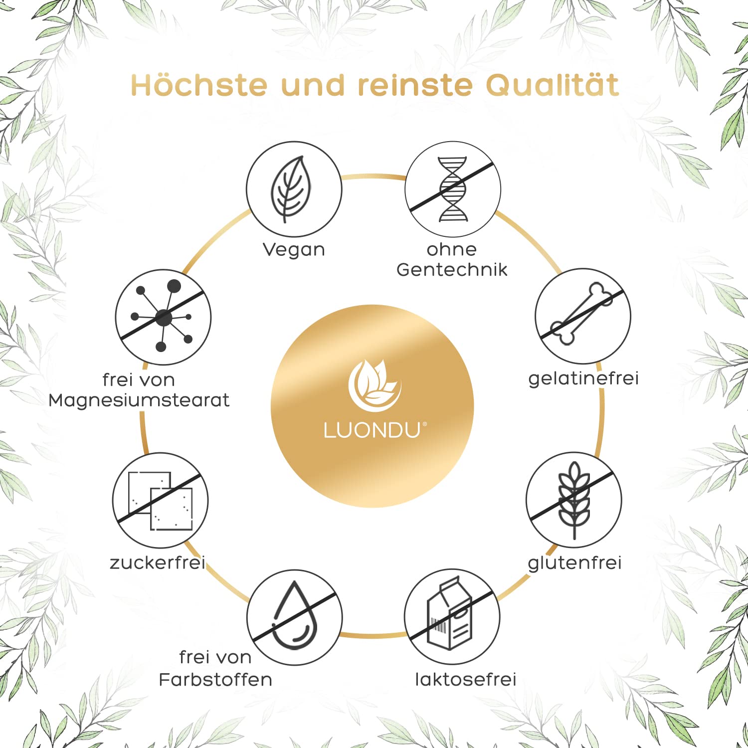 Luondu Vitamin D3 10.000 I.E + Vitamin K2 MK7 200 mcg Depot (Hochdosiert & Vegan) Vitamin D3 K2 Kapseln hochdosiert (180 Kapseln) - Verpackung kann variieren