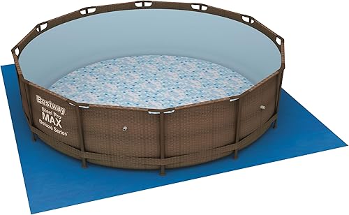 Bestway Tela de Suelo para Piscina Elevada, 13' x 13'