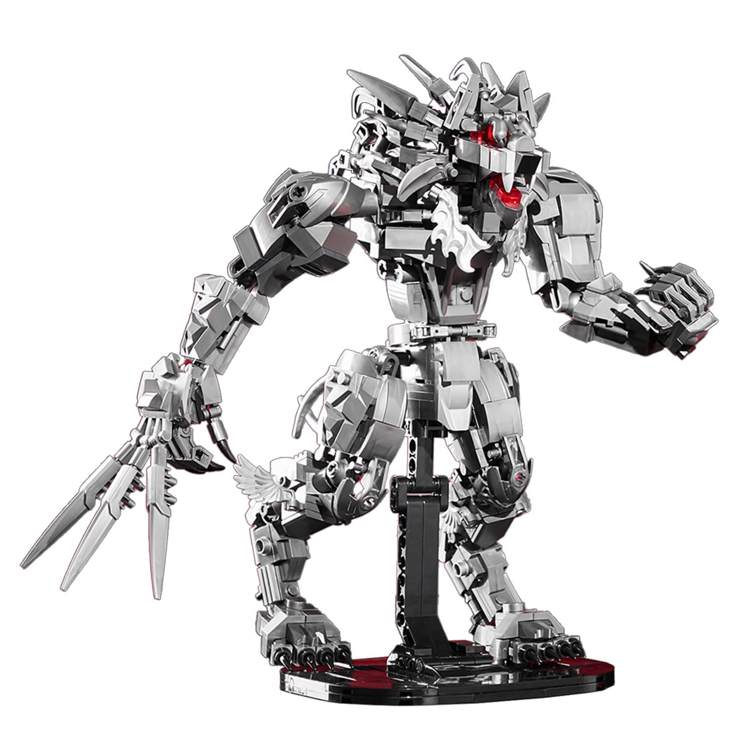 Tarcury Werewolf Building Blocks Set, Werewolf of The Night with Display Stand, 2025 Mechanical Night Wolf Collectible for Fans - 813 PCS โ image 1