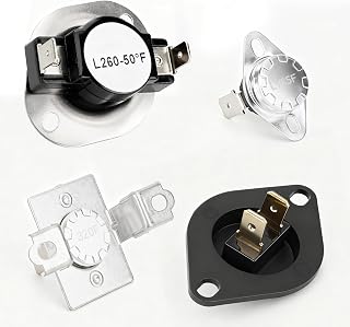 DC47-00016A Thermal Fuse, DC96-00887A Thermostat, DC47-00018A High Limit Thermostat, DC32-00007A Thermal Cut-Off Fuse, Dryer Replacement Compatible with Samsung Kenmore Dryers