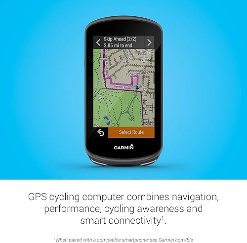 Miniatura 3 de Garmin Edge 1030 Plus computadora GPS para bicicletabicicleta sugerencias de entrenamiento en dispositivo guía de ritmo ClimbPro y más 010-02424-00
