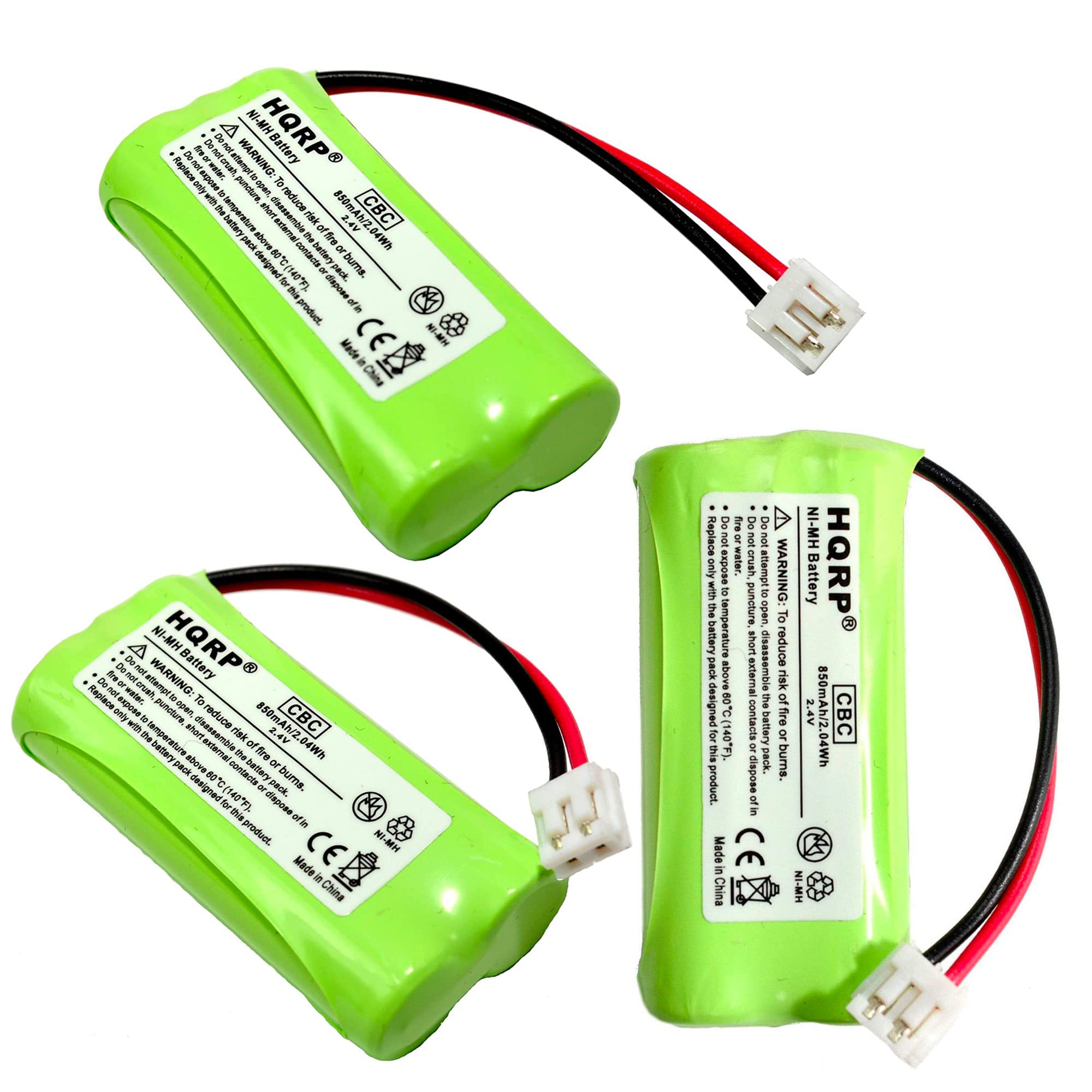 HQRP Cordless Telephone / Phone Battery For AT&T LUCENT BT8001