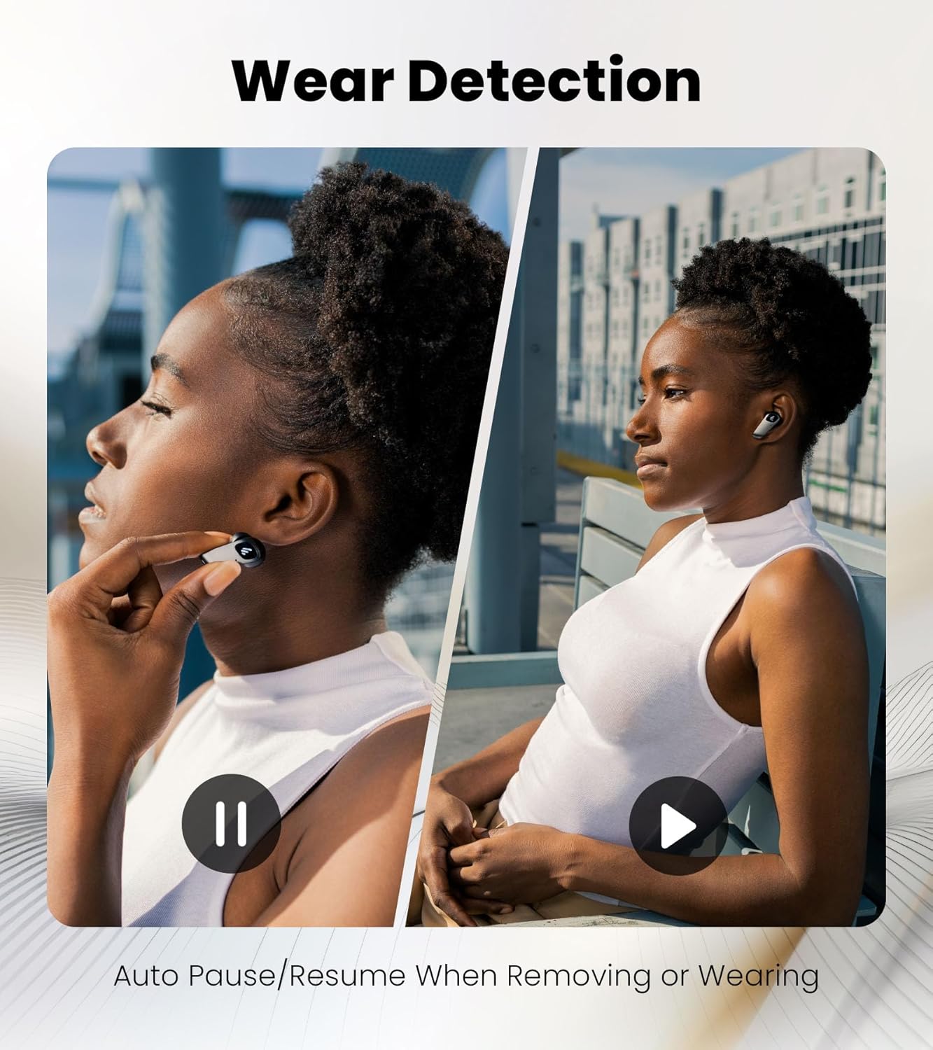 Edifier NeoBuds Planar Wireless Bluetooth Earbuds, 12mm Planar Magnetic Drivers, Hi-Res Audio, LDAC, Snapdragon Sound, Hybrid ANC, Bluetooth 5.4 & Dual Device Connection, Wireless Charging, 6 Mics - Image 8