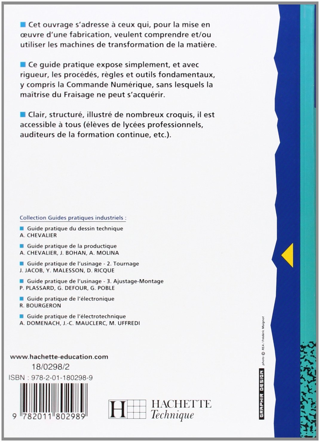 Guide pratique de l'usinage, 1 Fraisage - Livre élève - Ed.2006