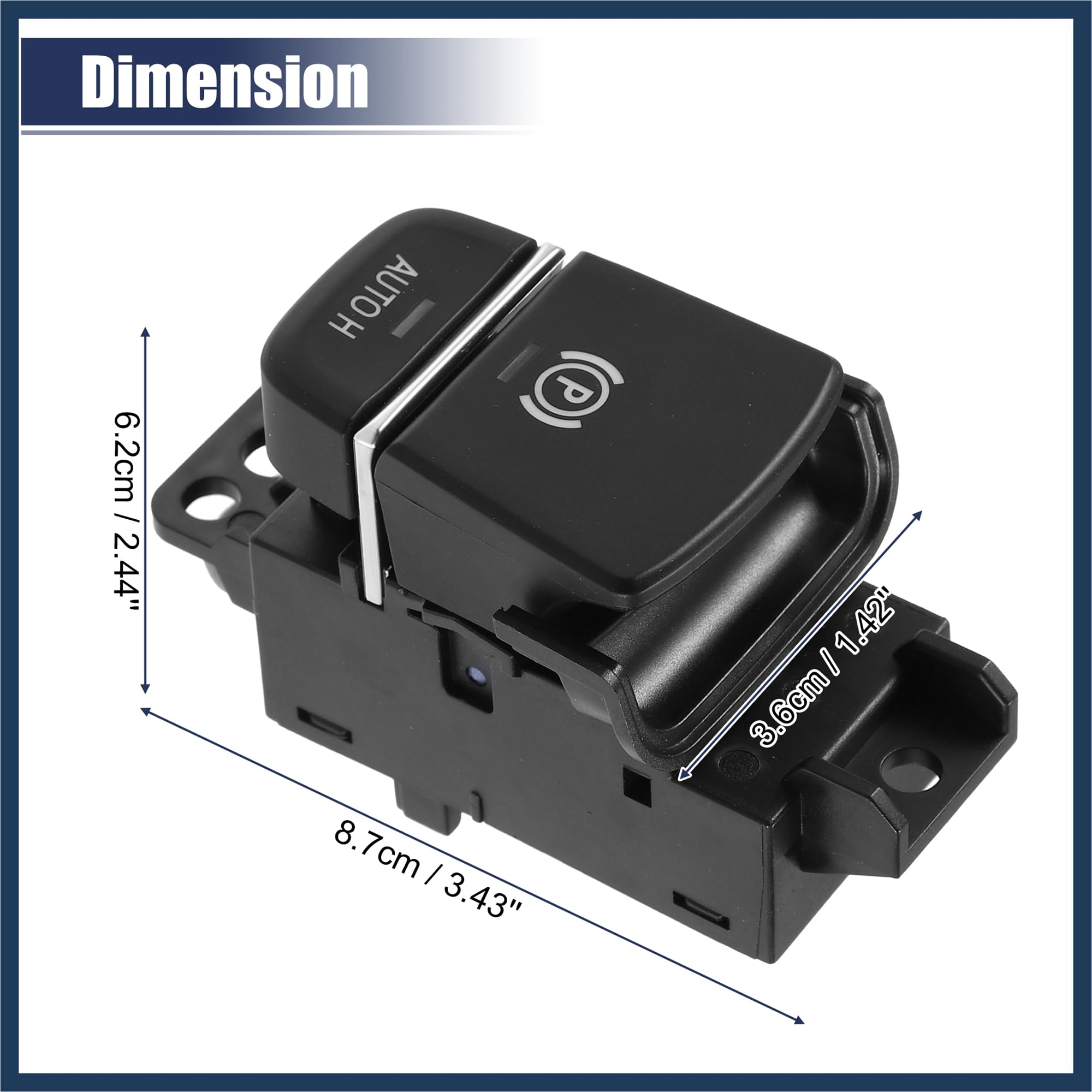 Interrupteur de frein à main électronique pour BMW G30 G31 X3