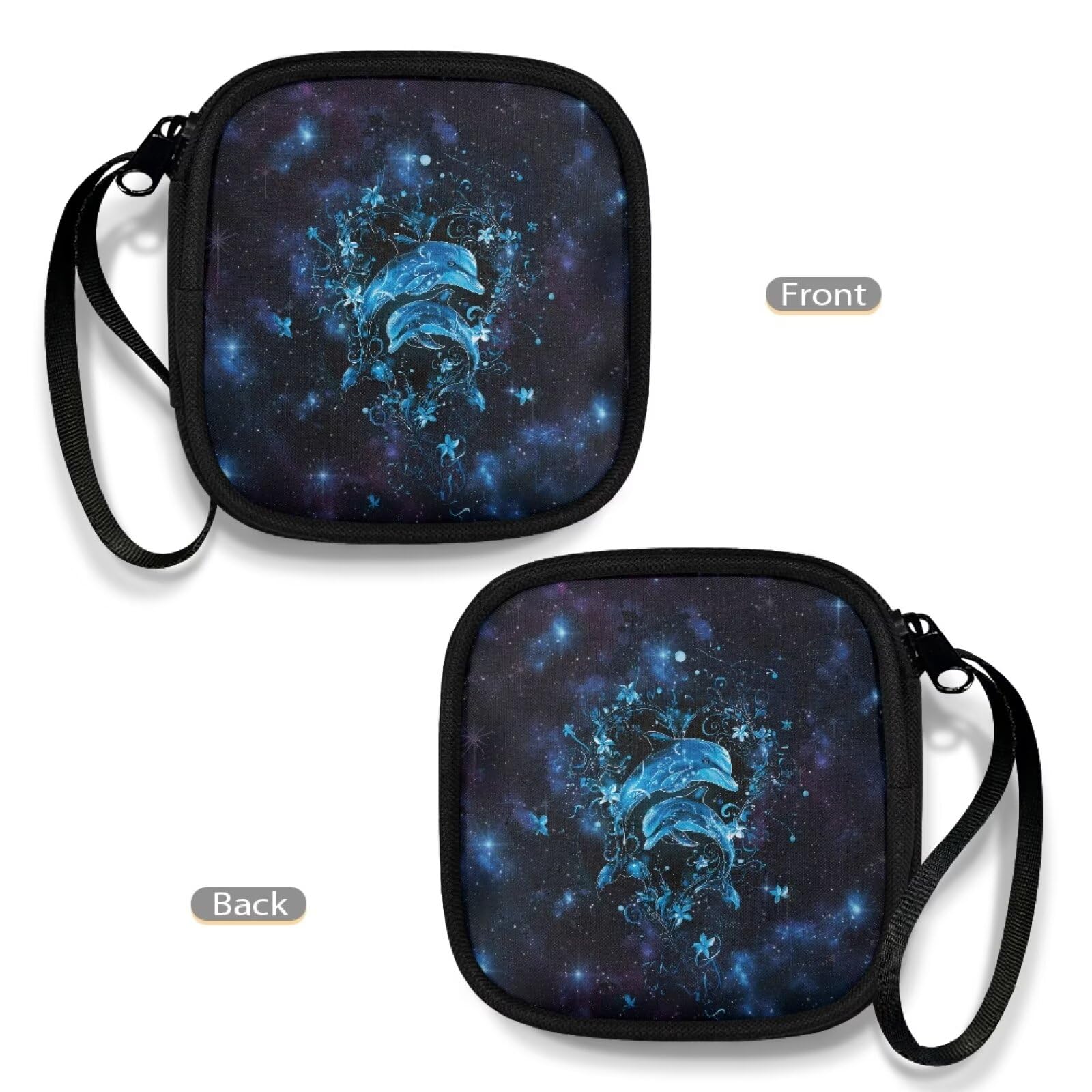 Biyejit Whale - Custodia per cuffie leggera, portatile, organizer per auricolari, accessori digitali per il trasporto di viaggi