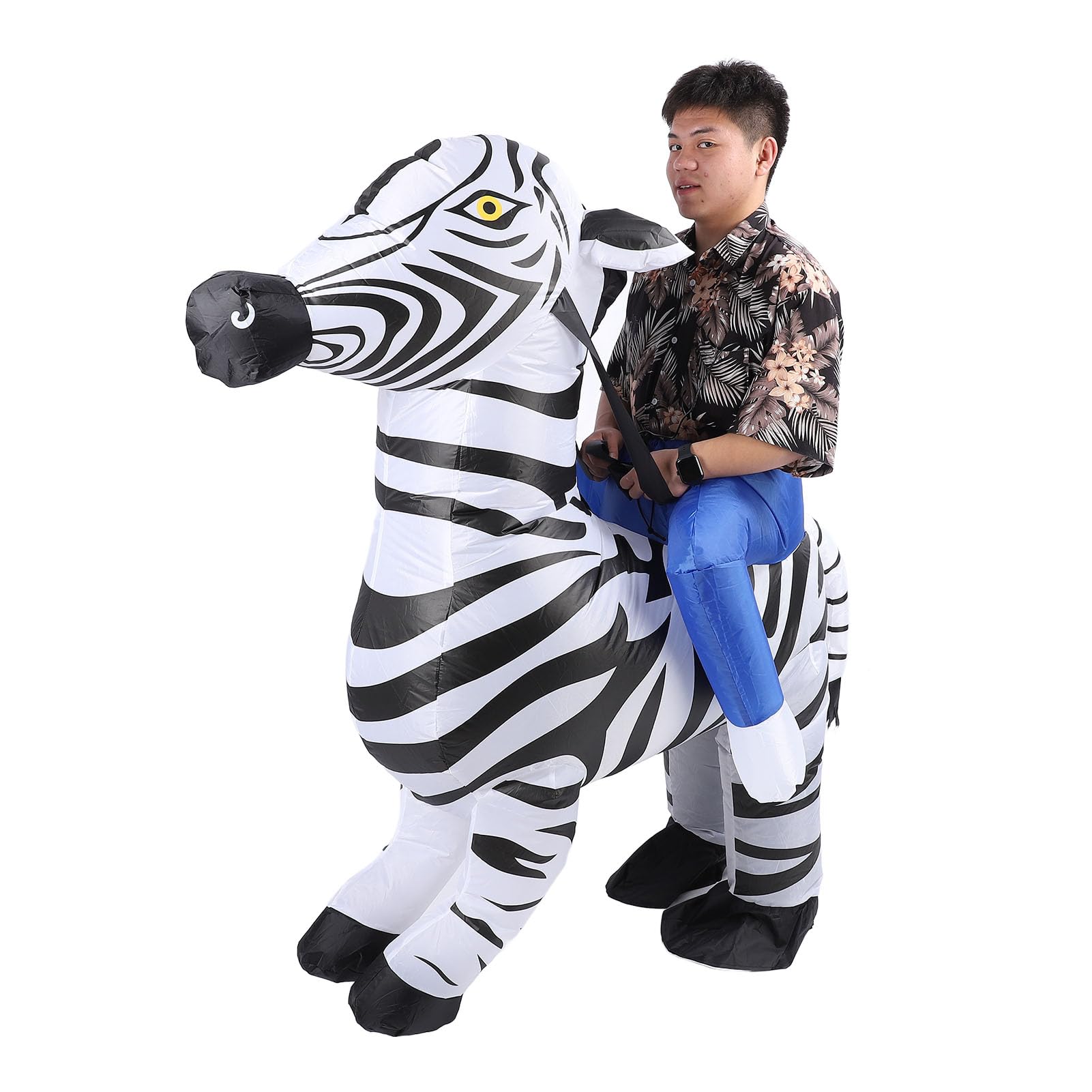 Costume da Spettacolo per Animali con Gonfiaggio Rapido per Eventi e Corse Divertenti di beneficenza. Batterie Non Incluse