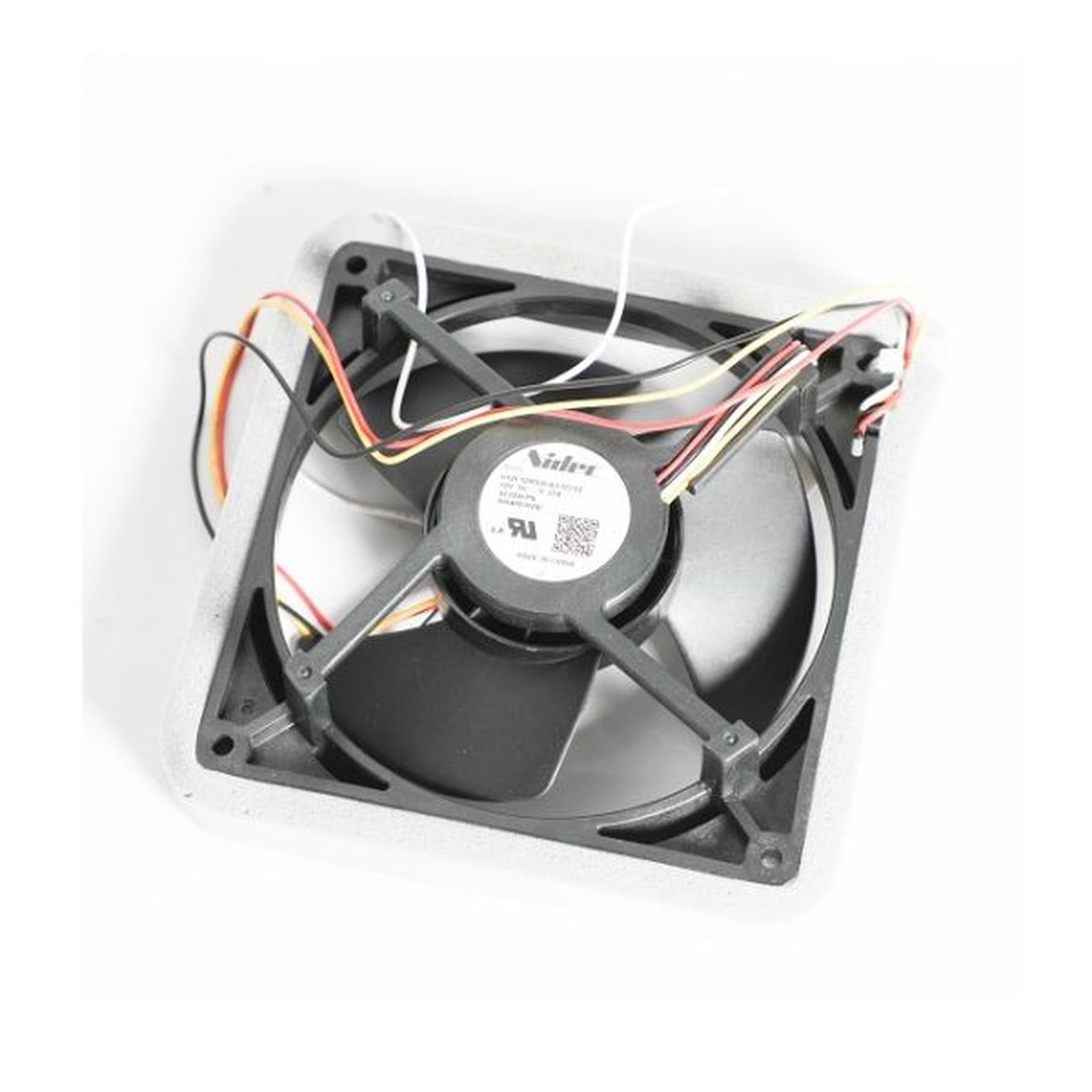 GE WR60X42165 Refrigerator Evaporator Fan Motor And Gasket Assembly