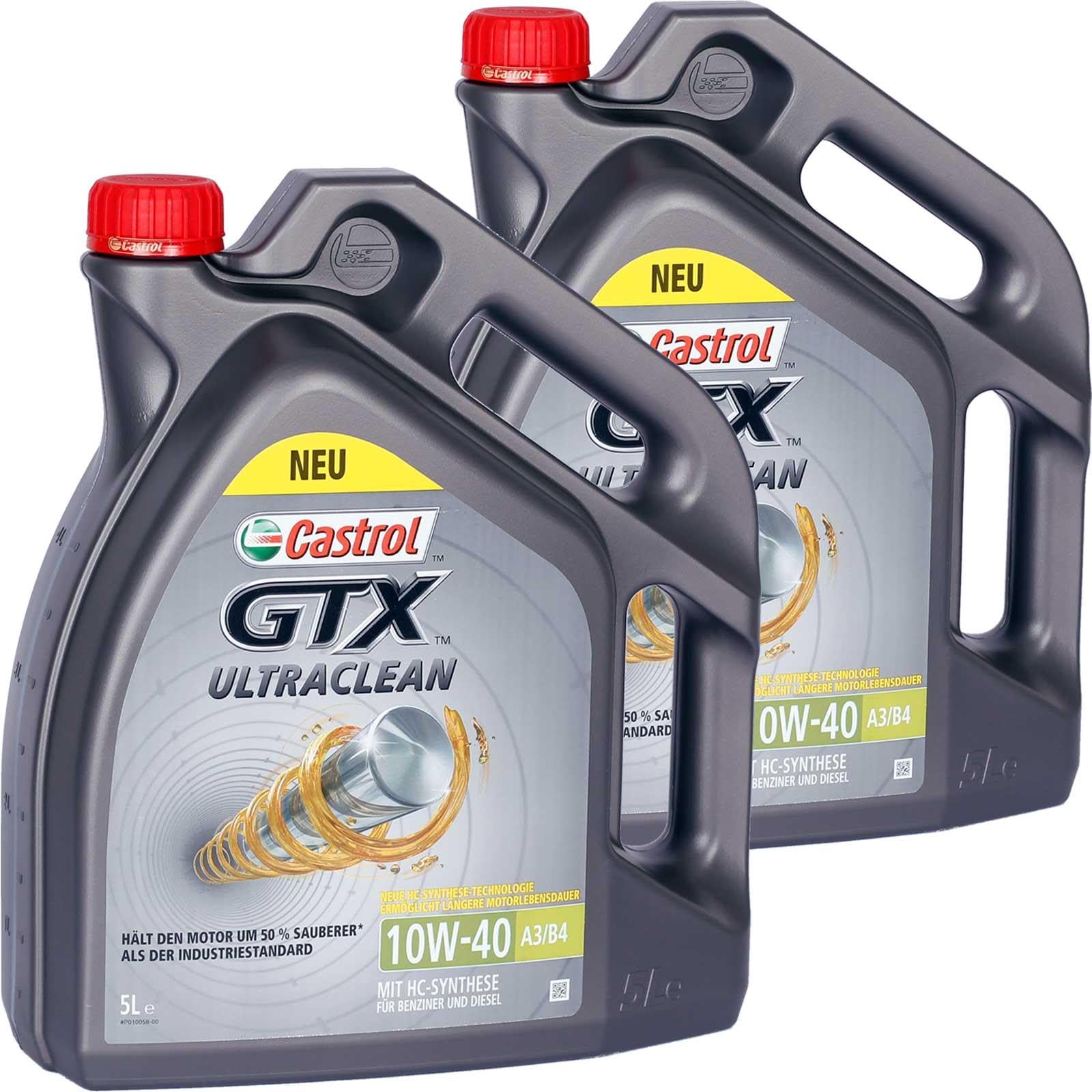 2x 15A4D5 Motoröl (10 L) | 15A4D5, 501 01/505 00, 229.1, 9.55535-D2,