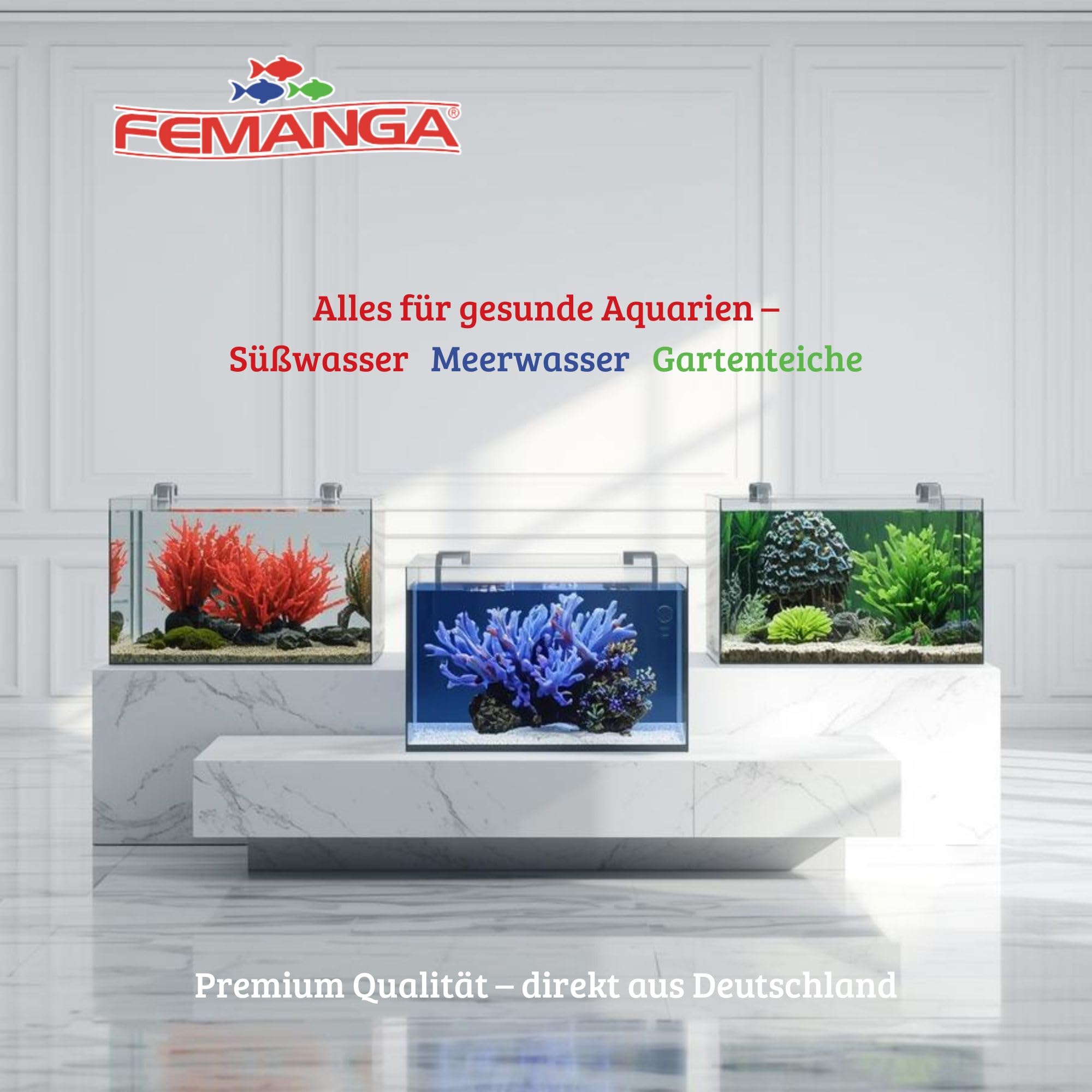 Algen Stopp General 1 L – Effektiv gegen Faden-, Pinsel- & Bartalgen – Algenentferner für Süßwasser-Aquarien – Fisch- & Pflanzenfreundlich – Vorbeugend & Kur-Anwendung