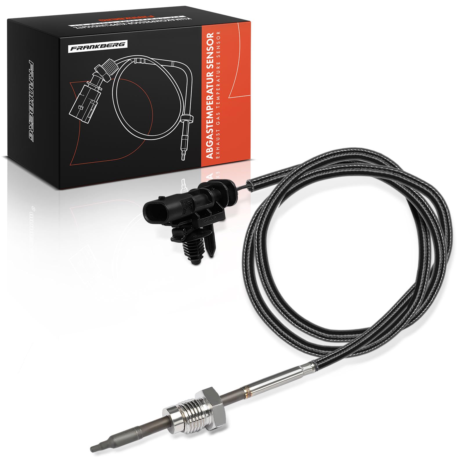 Frankberg Capteur de température des gaz d'échappement, | Compatible avec: Ghibli III M157, Quattroporte VI