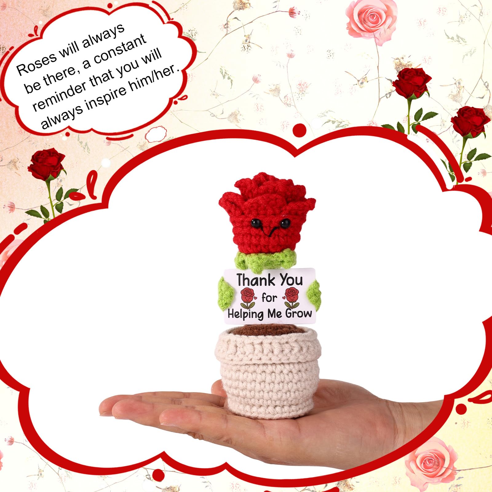 TOYMIS Crochet Rose - Image 3