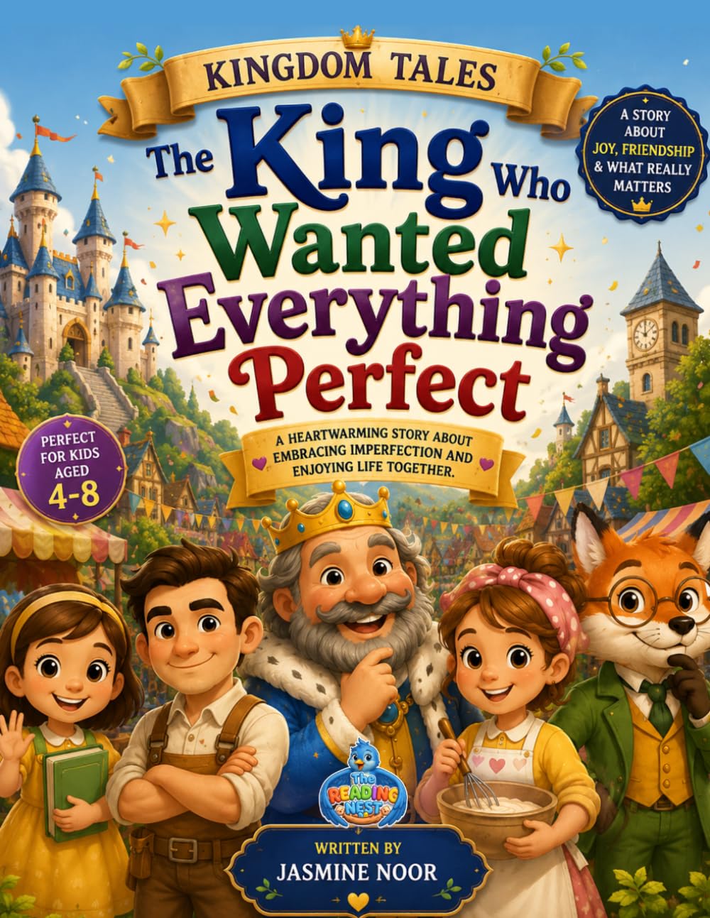 The King Who Wanted Everything Perfect (Tales of Everglen)