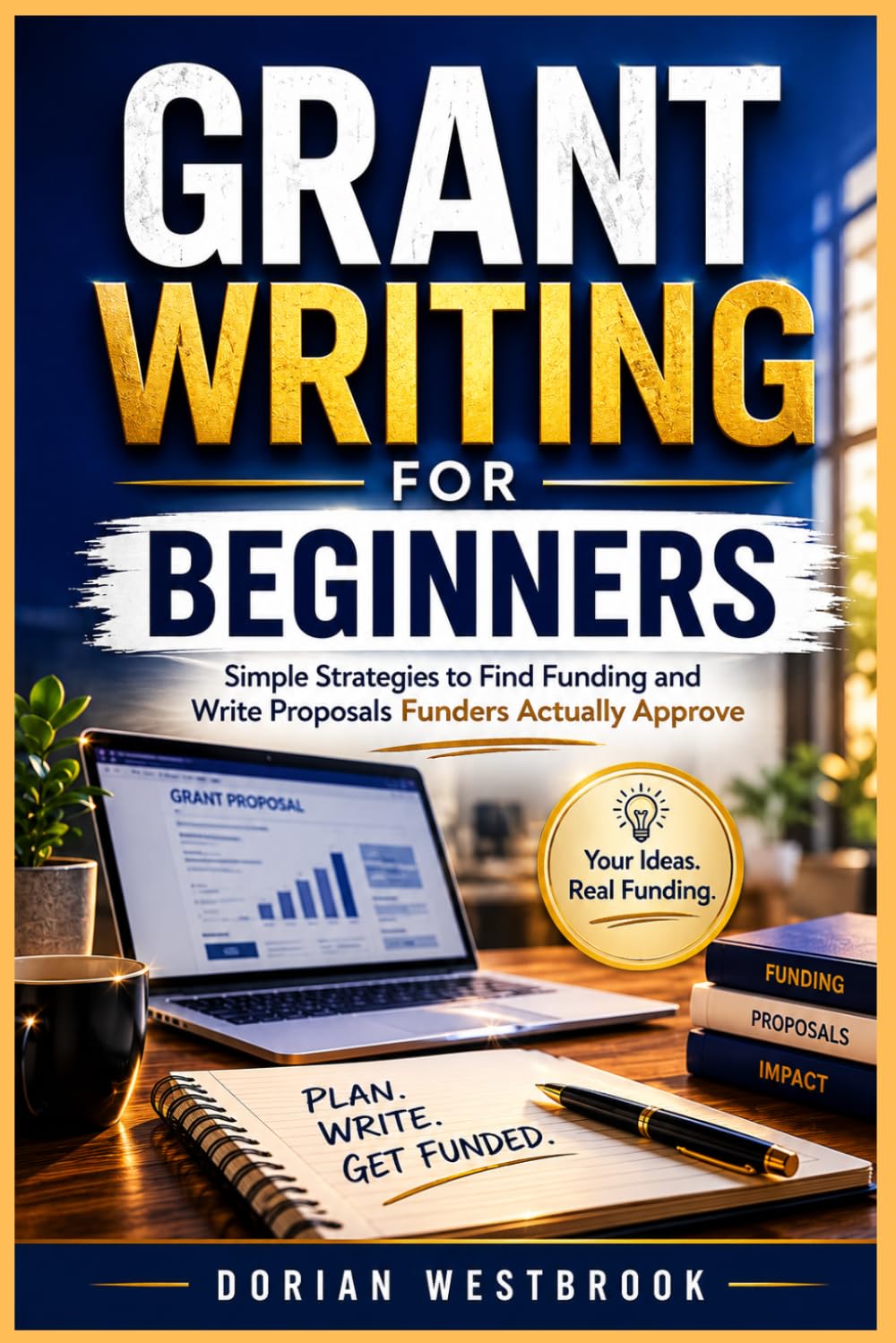 GRANT WRITING FOR BEGINNERS: Simple Strategies to Find Funding and Write Proposals Funders Actually Approve