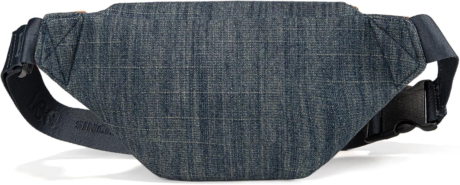 Montana West x Lee Fanny Pack for Women Denim Waist Pack Travel Belt Bags with Detachable Earphone Pouch LEE58-004NY