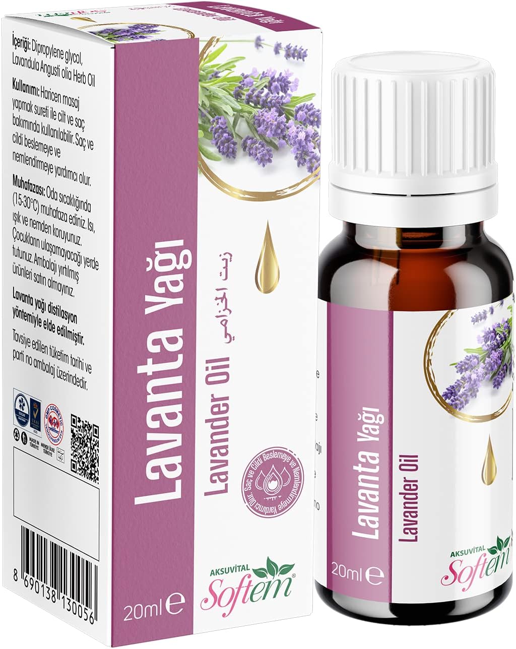 Softem Lavanta Yağı 20 Ml