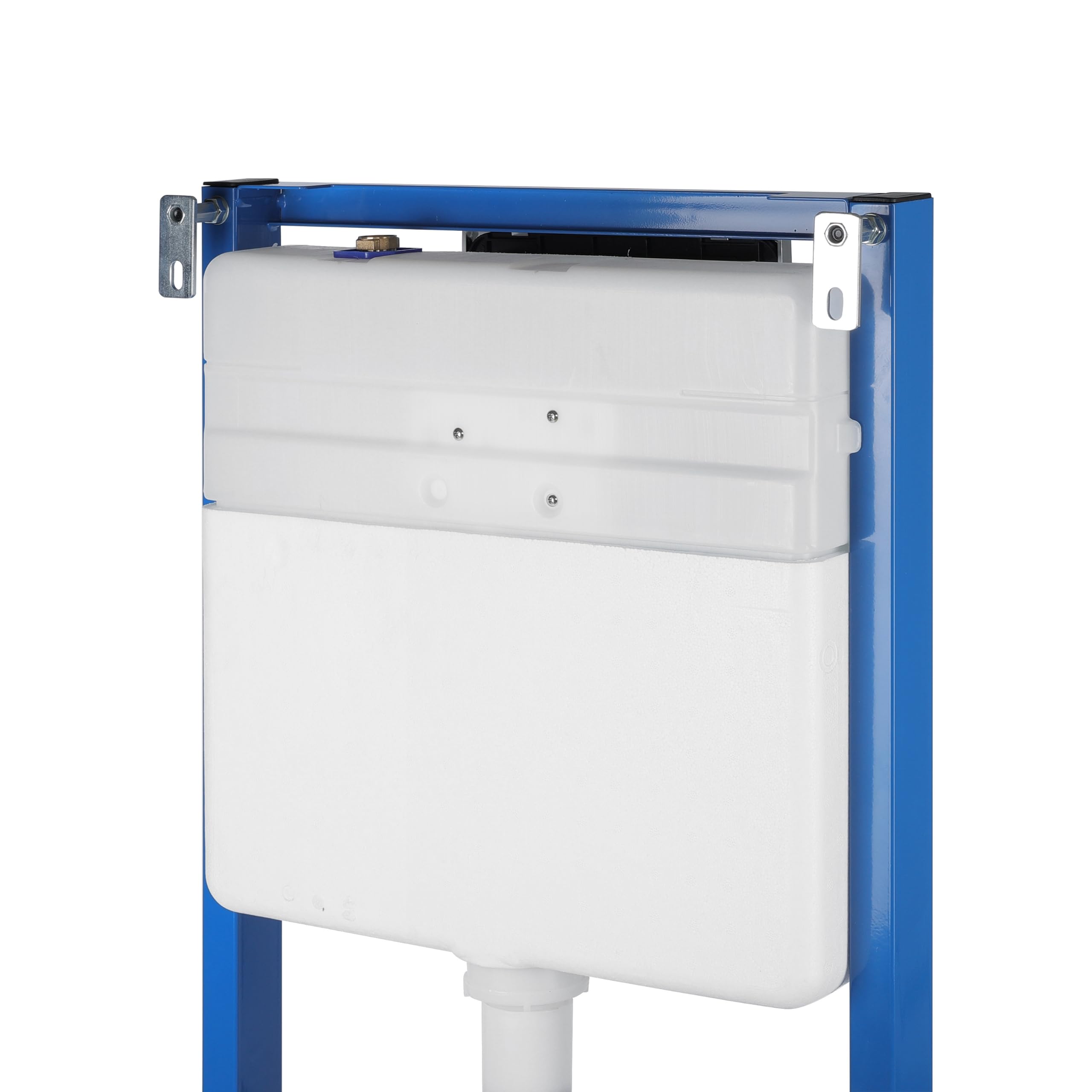 Módulo de Pared para WC Suspendido, Cisterna Empotrada, Kit Completo de Montaje, Soporta 400kg, Marco de Acero Resistente, Doble Descarga, Aislamiento Antivibración, Fix-Frame Slim Next