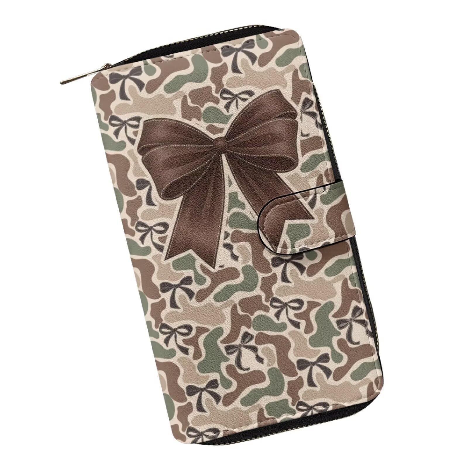 COEQINE Ladies Wallets Pink Leopard Heart Black Printed Leather Phone Long Clutch Purses Check Coin Change Holder