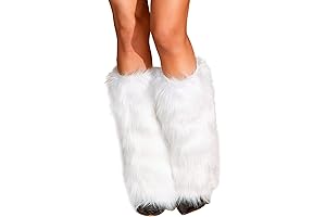 Women's Fuzzy Leg Warmers: Stay Warm and Stylish This Winter