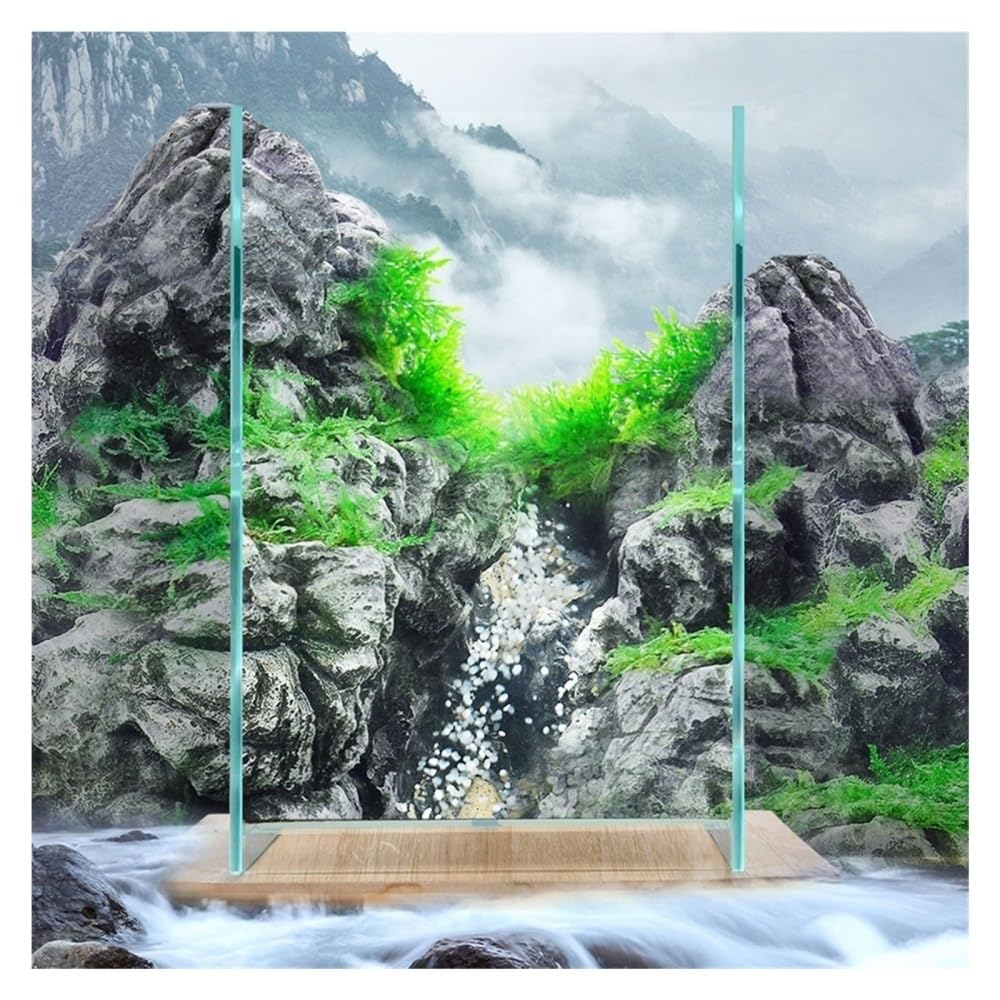 Acquario Acquario da tavolo piccolo fai da te ecologico for ufficio, casa, decorazione for acquario