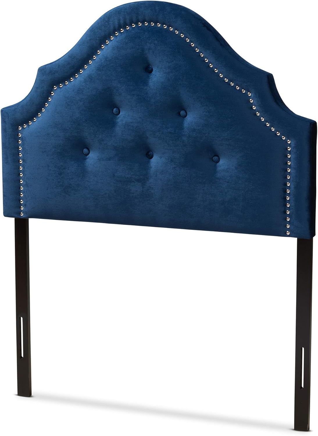 Baxton Studio Headboards, Twin, Navy Blue