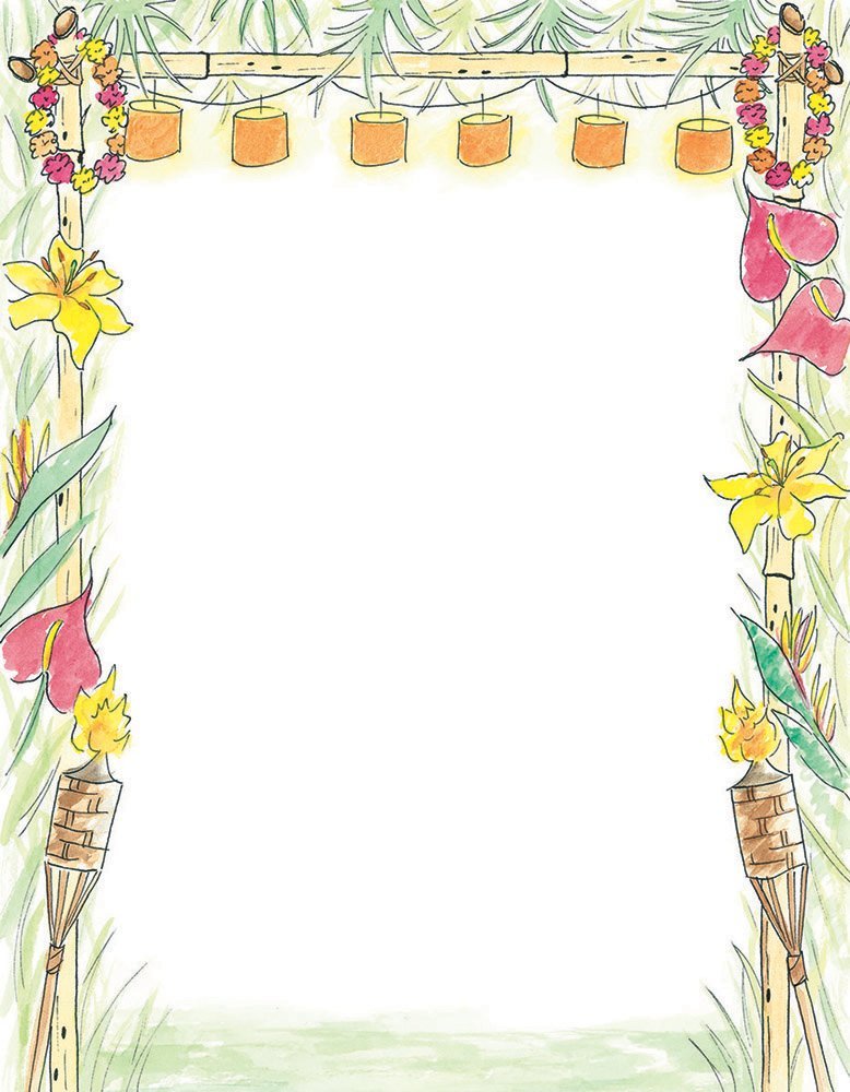 Amazon.com : Great Papers! Luau Letterhead, 80 Count, 8.5 amazon-com-great-papers-luau-letterhead-80-count-8-5-x11-2014261-office-products