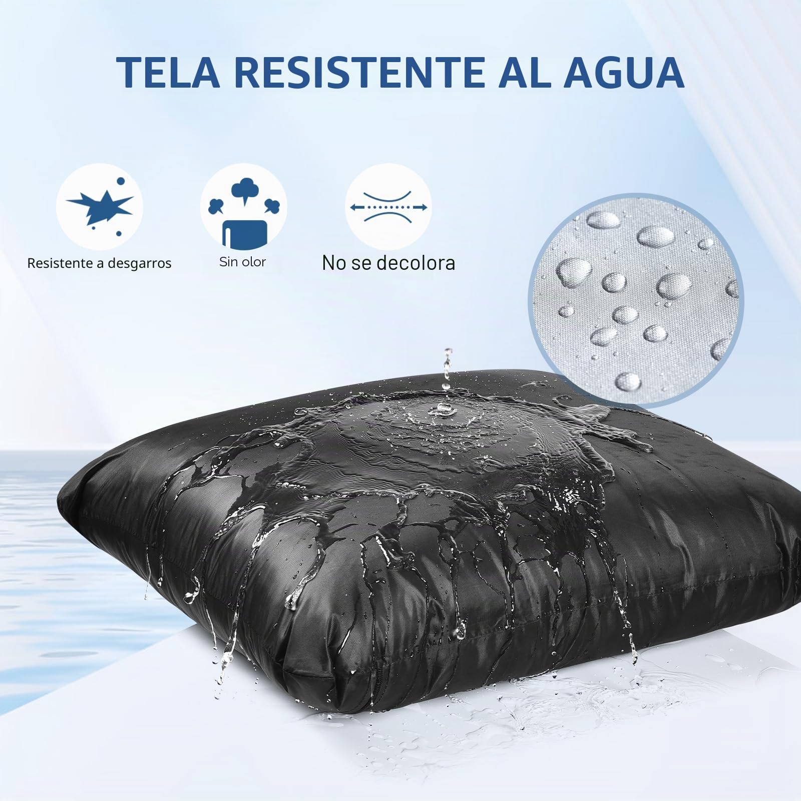 OTraki 2 Piezas Bolsa Ropa Mojada 50 x 60CM Reutilizable con Cremallera Bolsa Almacenamiento Impermeable con Lavadora Wet Bag para Viaje, Seca y Húmedas de Tela para Piscina, Gimnasio, Bebe, Pañales