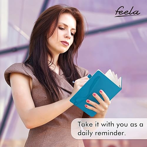 Miniatura 7 de feela Paquete de 12 cuadernos a granel, cuaderno de tapa dura clásico a rayas con soporte para bolígrafo, para escuela, negocios, trabajo, viajes,