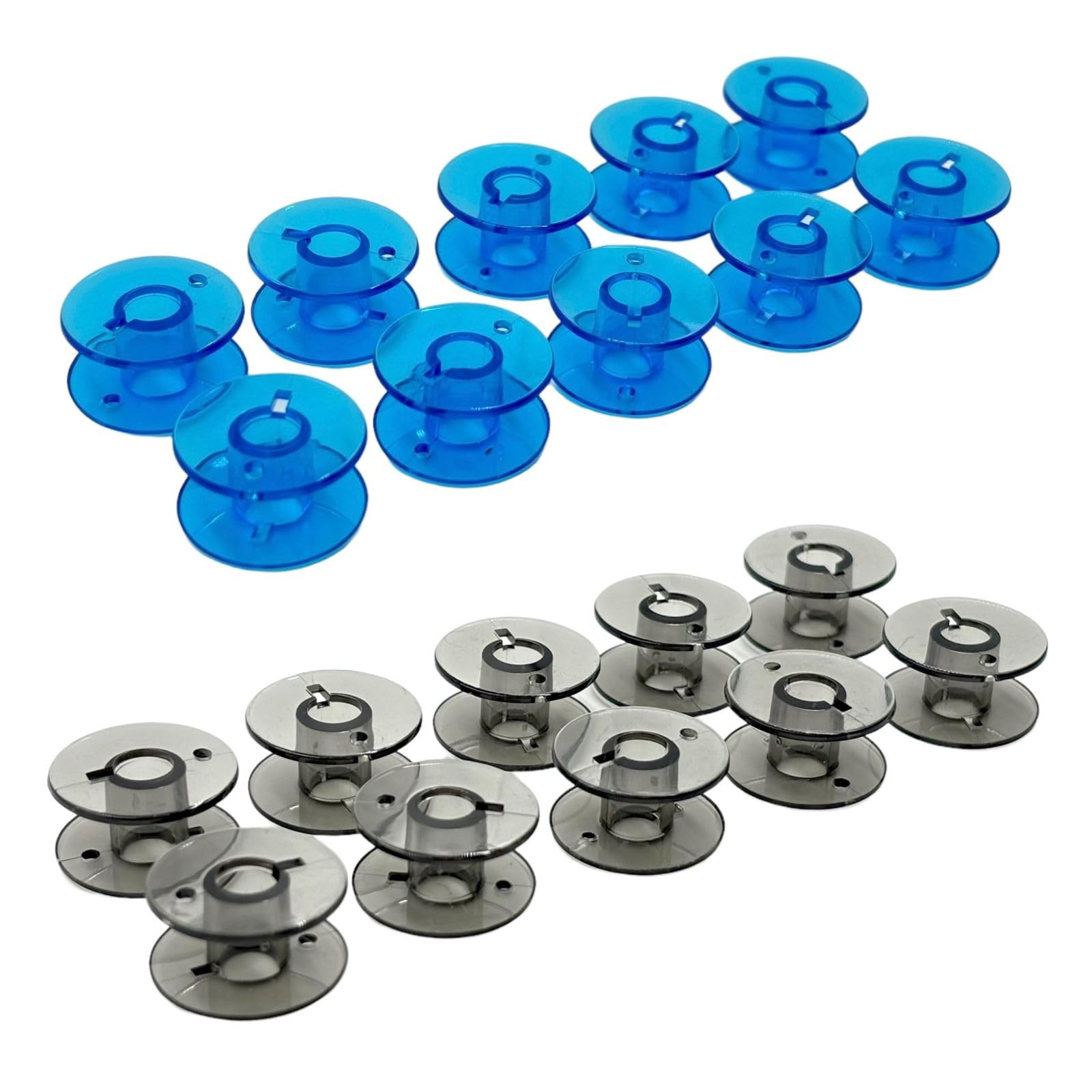 Zenith Pink+Black (10+10) Imported Plastic Bobbins for All Domestic Automatic and Manual Sewing Machines.Suitable for Models Like Singer, Usha Janome, Brother, Rajesh. — Amazon image 15