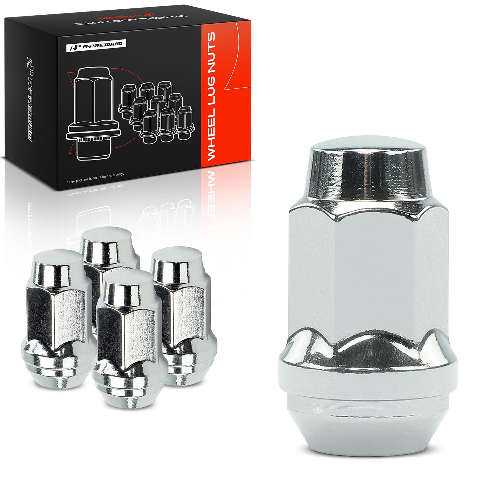 Amazon.com: A-Premium Front or Rear 1/2-20 Wheel Lug Nuts, Set of