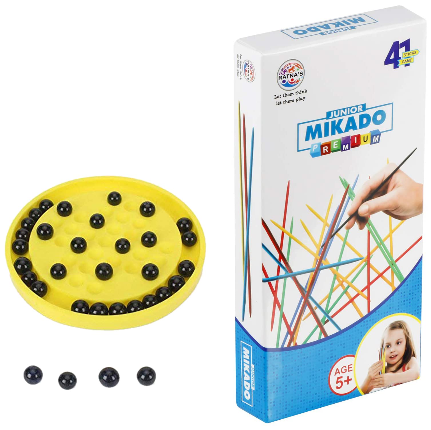 TOYZTREND Mind challenging brainvita Nano for Kids Brain Development (Multicolour) & Ratnas Mikado Sticks Junior Game (B09SZ71TCY) Amazon Price History, Amazon Price Tracker