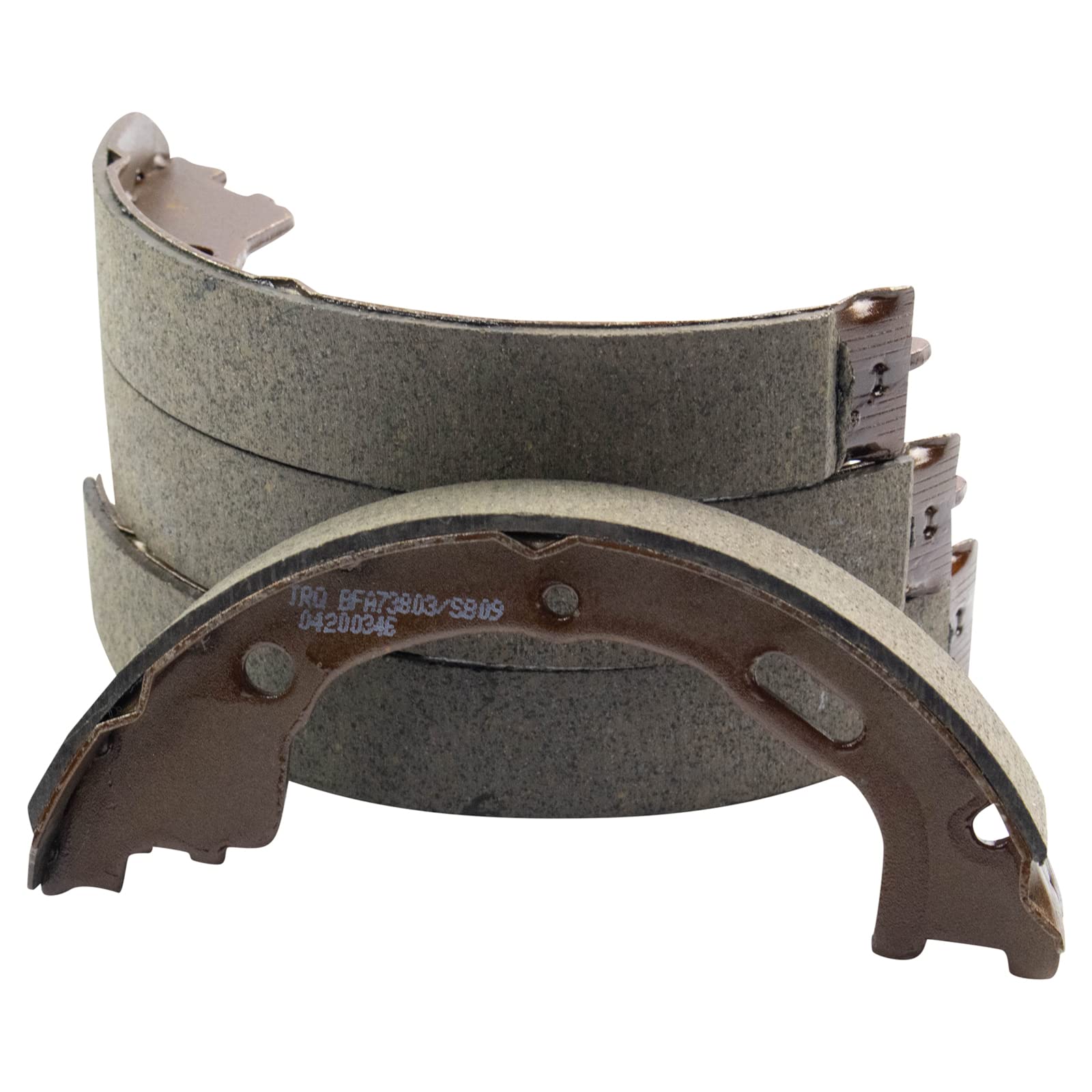 TRQ Rear Parking Brake Shoe Set